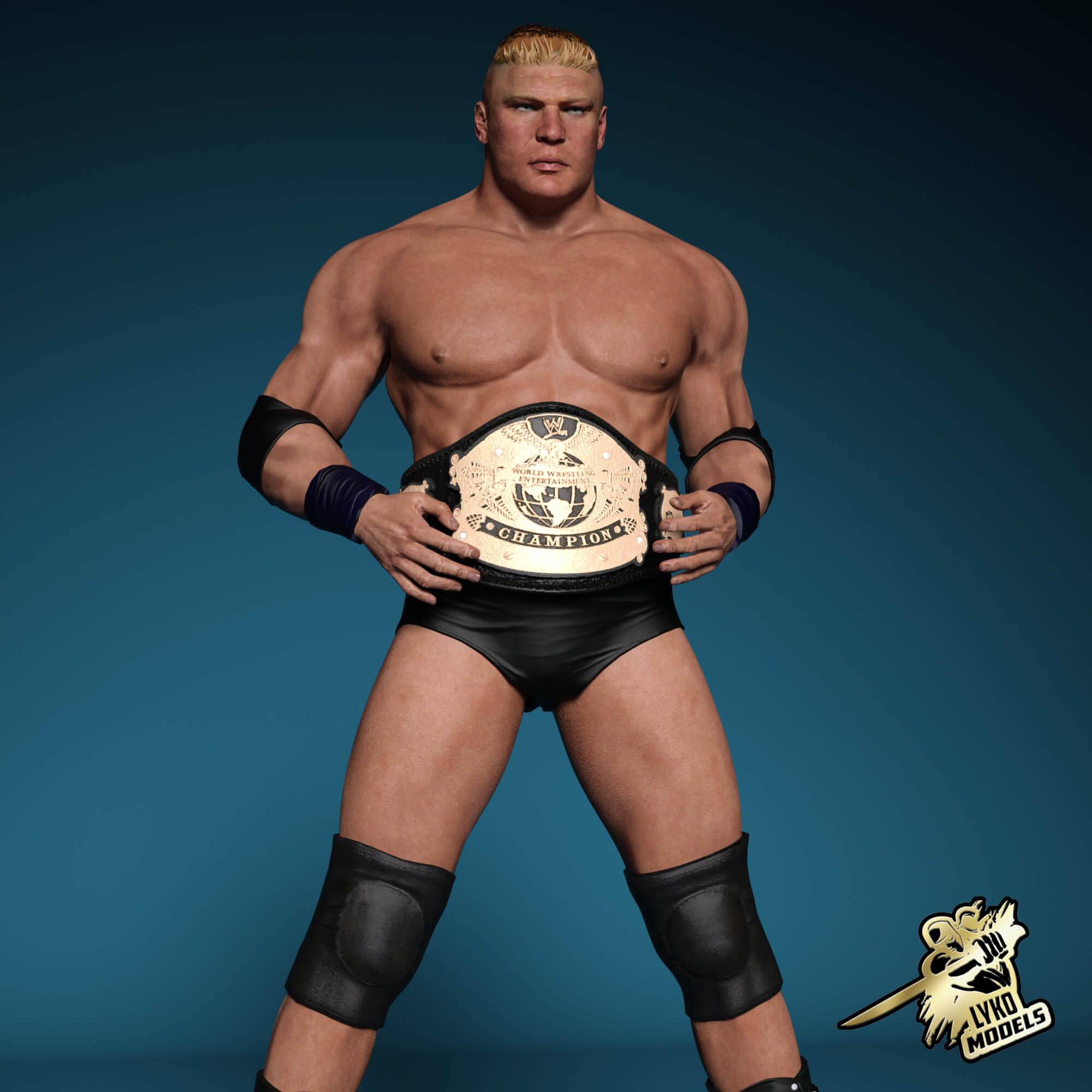 WWE Brock Lesnar 2003 G8M Character Package Daz Content