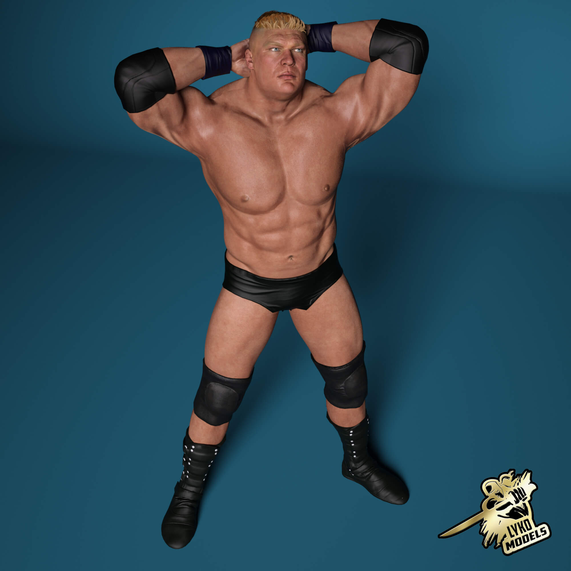 WWE Brock Lesnar 2003 G8M Character Package Daz Content
