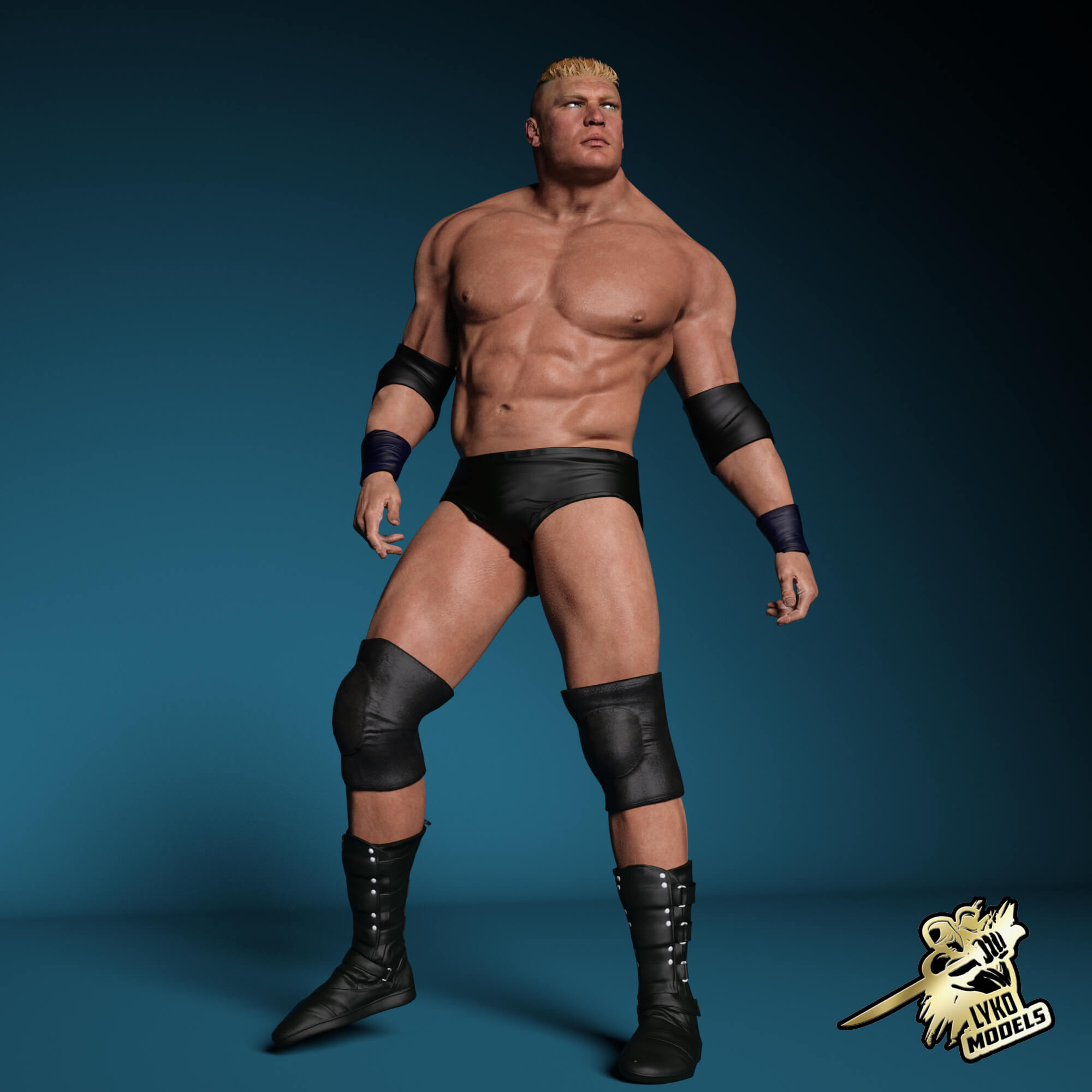WWE Brock Lesnar 2003 G8M Character Package Daz Content