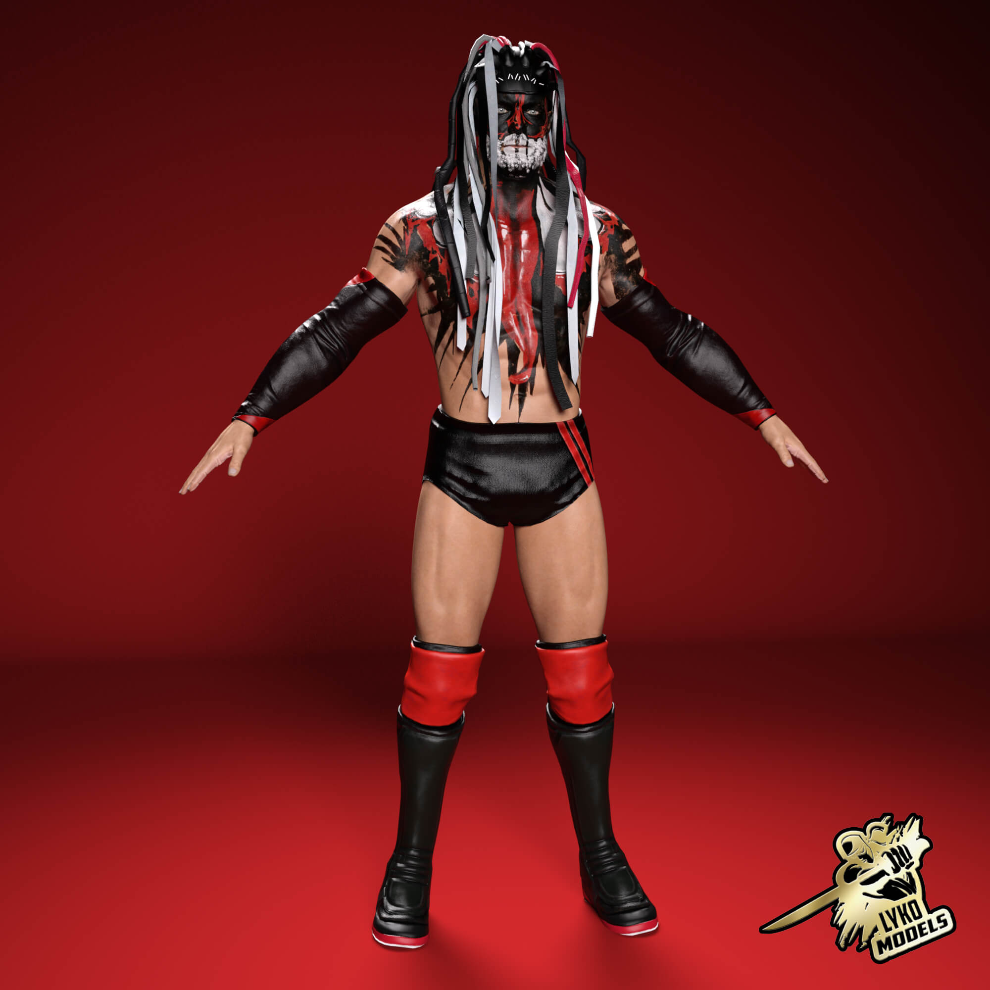 WWE Finn Balor Demon 2026 G8M Character Package Daz Content