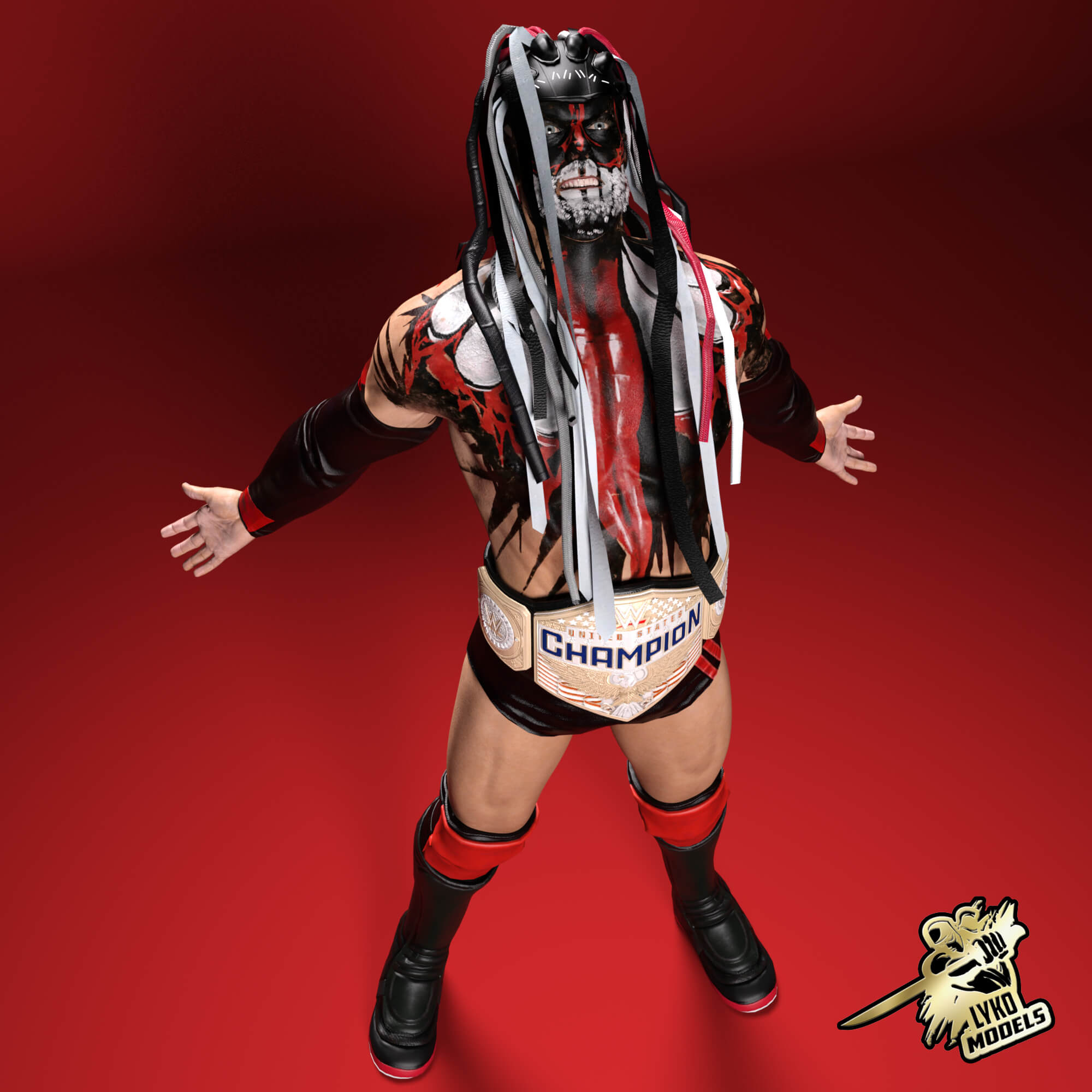 WWE Finn Balor Demon 2026 G8M Character Package Daz Content