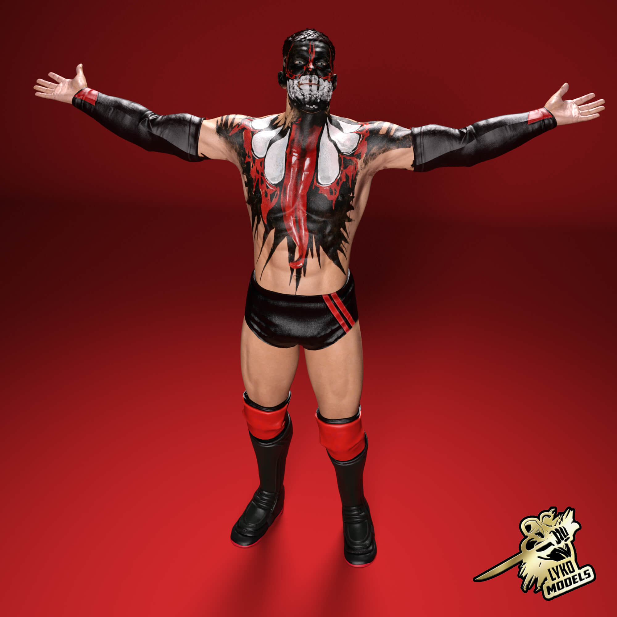 WWE Finn Balor Demon 2026 G8M Character Package Daz Content