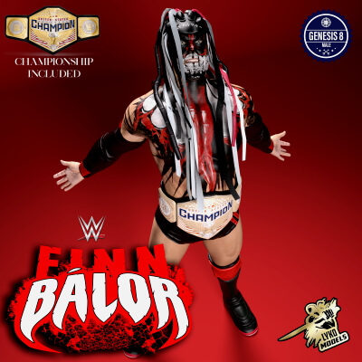 WWE Finn Balor Demon 2026 G8M Character Package Daz Content
