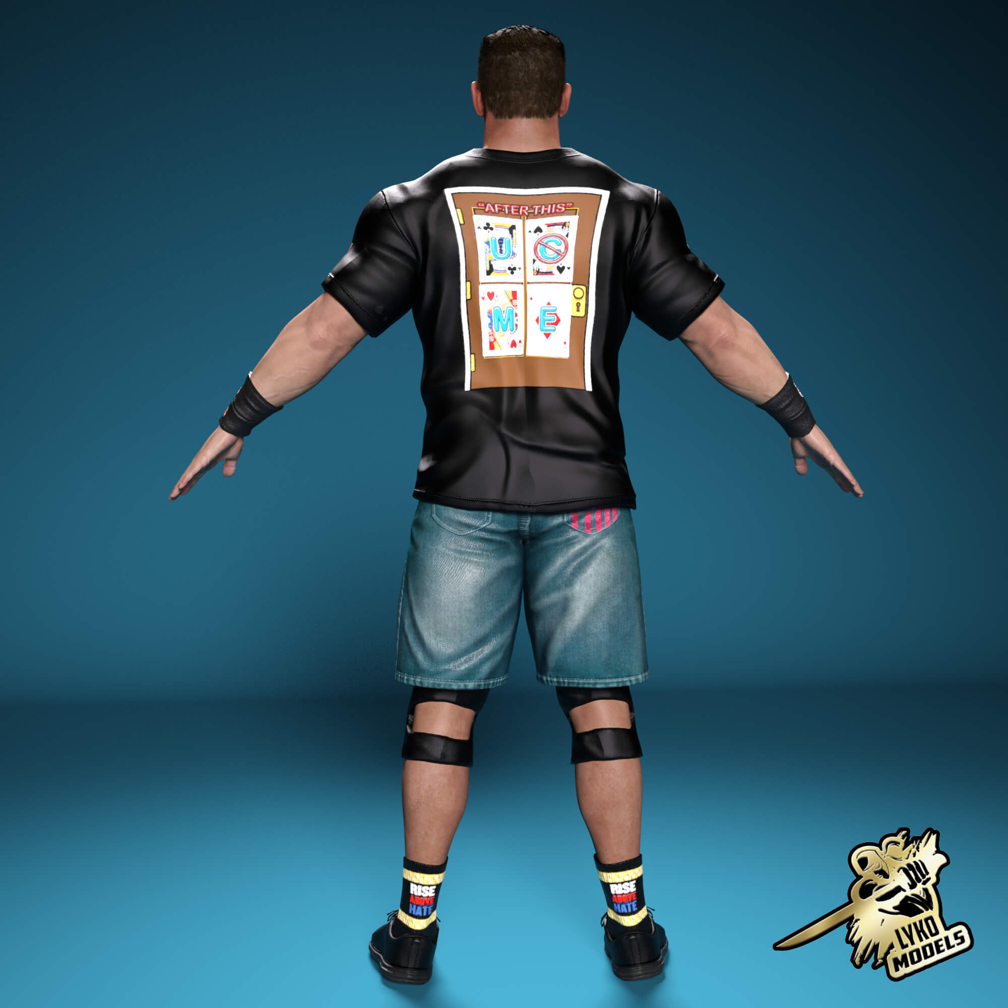WWE John Cena WrestleMania 2025 G8M Character Package Daz Content