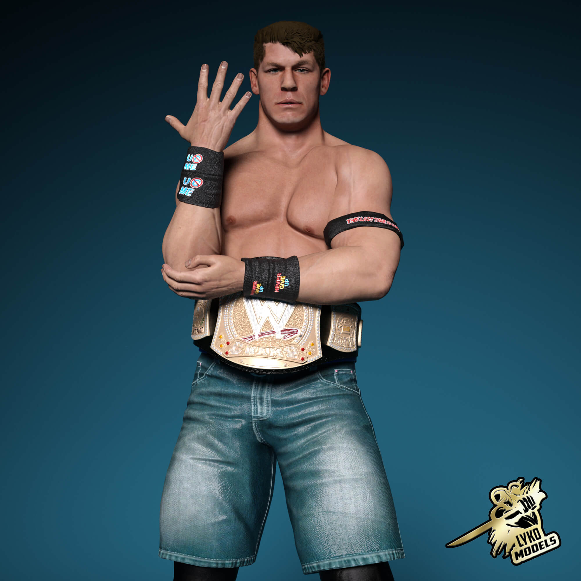 WWE John Cena WrestleMania 2025 G8M Character Package Daz Content