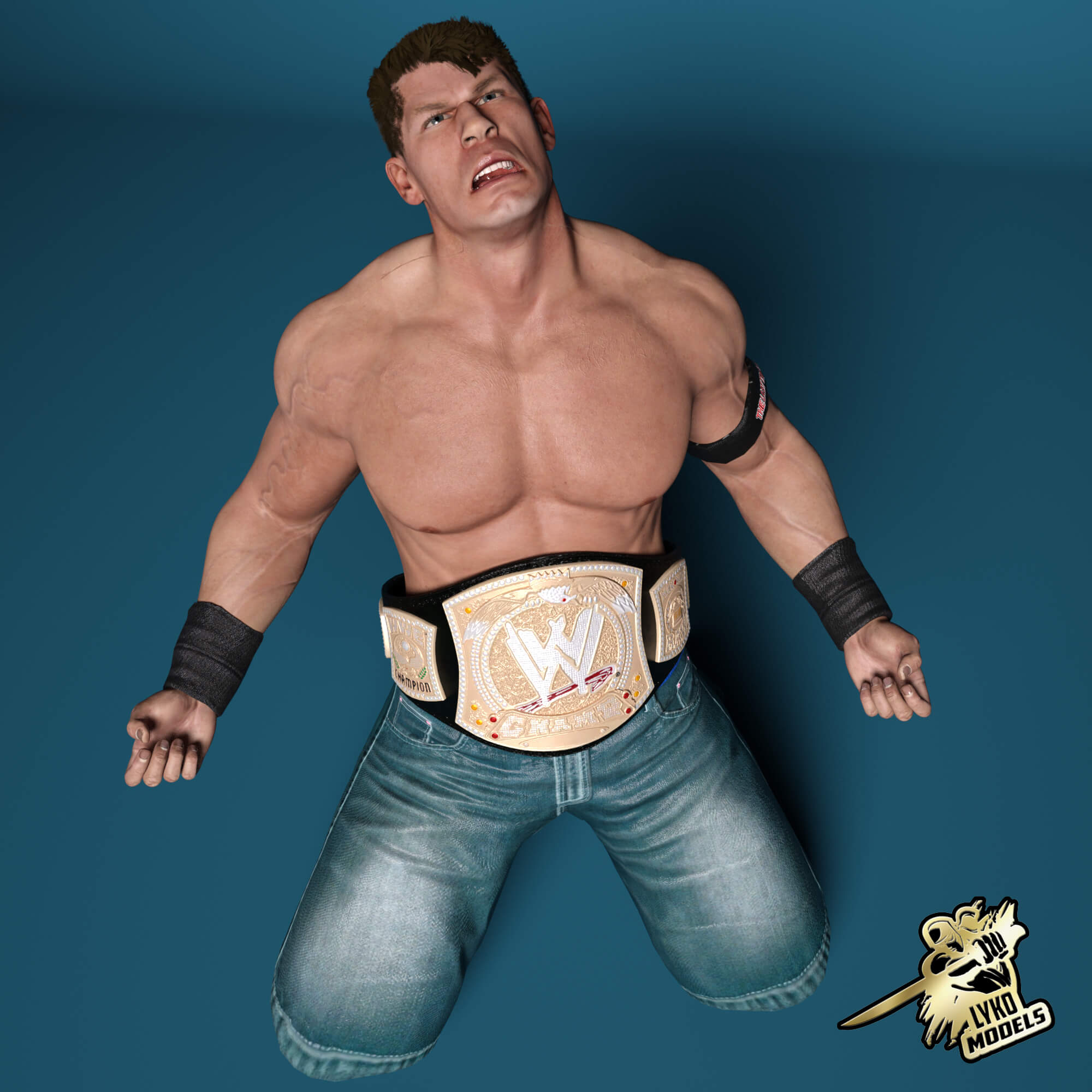 WWE John Cena WrestleMania 2025 G8M Character Package Daz Content