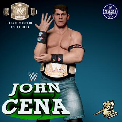 WWE John Cena WrestleMania 2025 G8M Character Package Daz Content