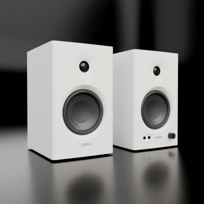 Edifier MR4 Powered Studio Monitor Speakers 3D Model