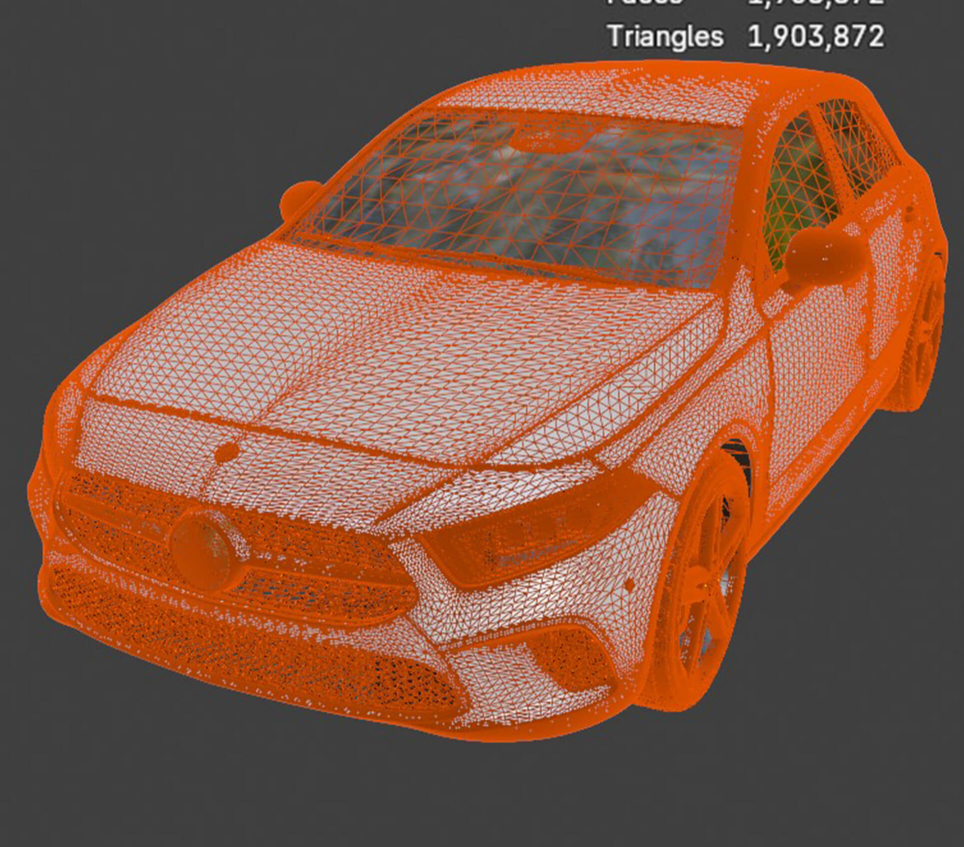 Hatchbacks - Mercedes-Benz A-Class - High-Poly 3D Model 3D Model