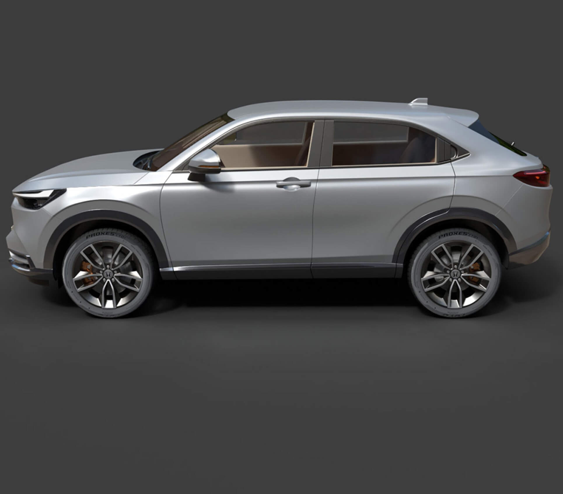 Honda HR-V Crossover SUV High-Poly 3D Model 3D Model