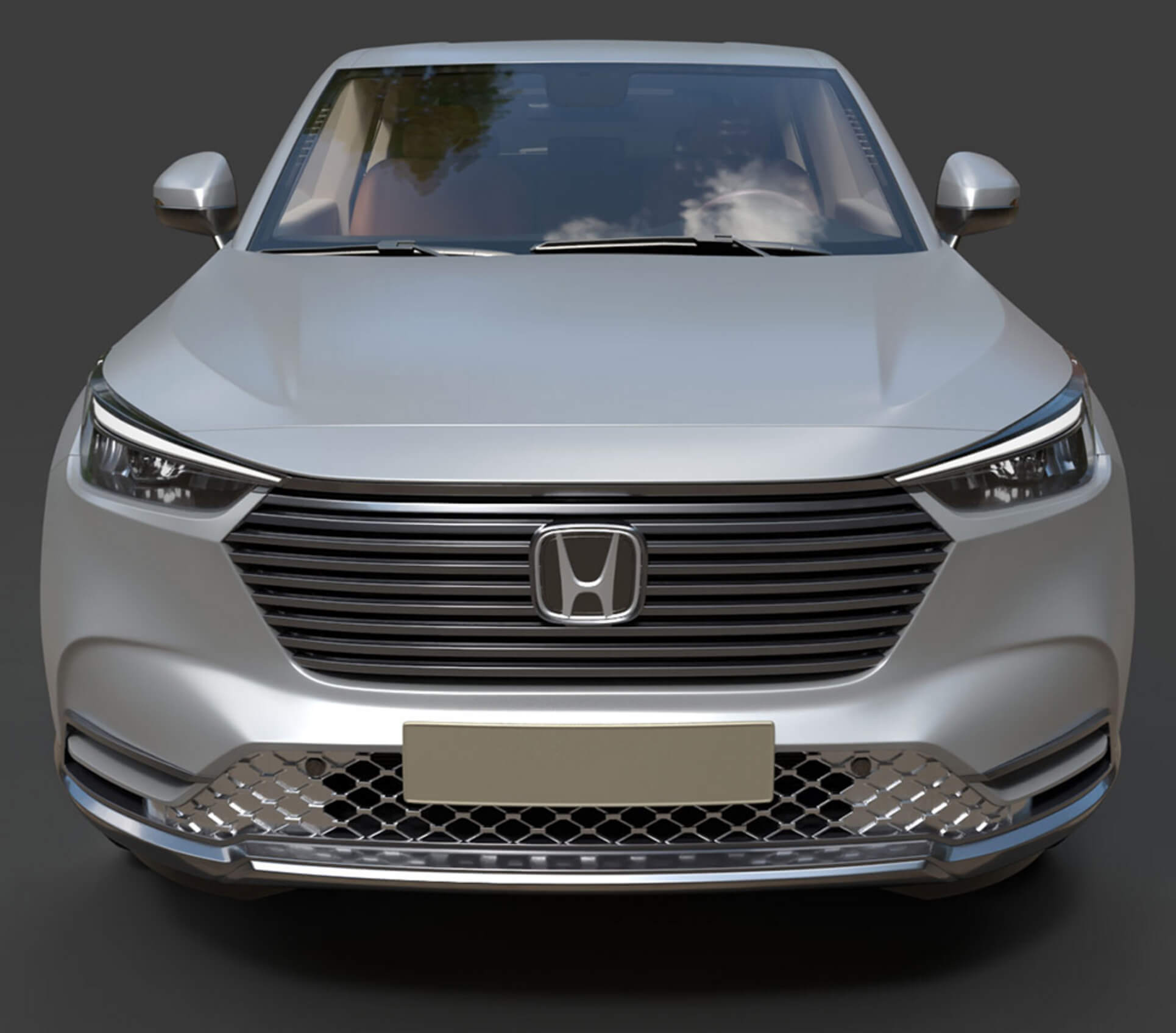 Honda HR-V Crossover SUV High-Poly 3D Model 3D Model