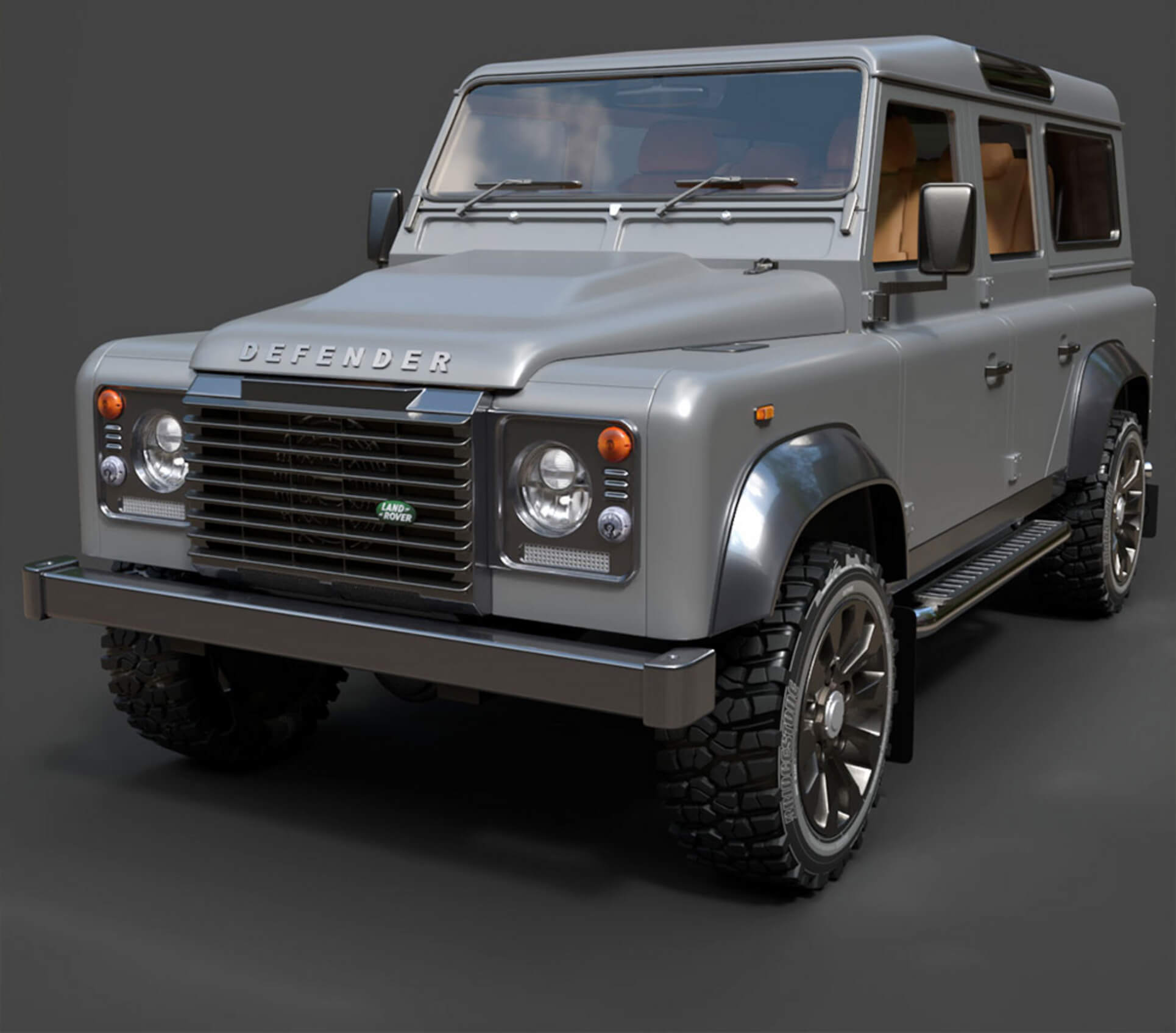 Land Rover Defender 3D Model