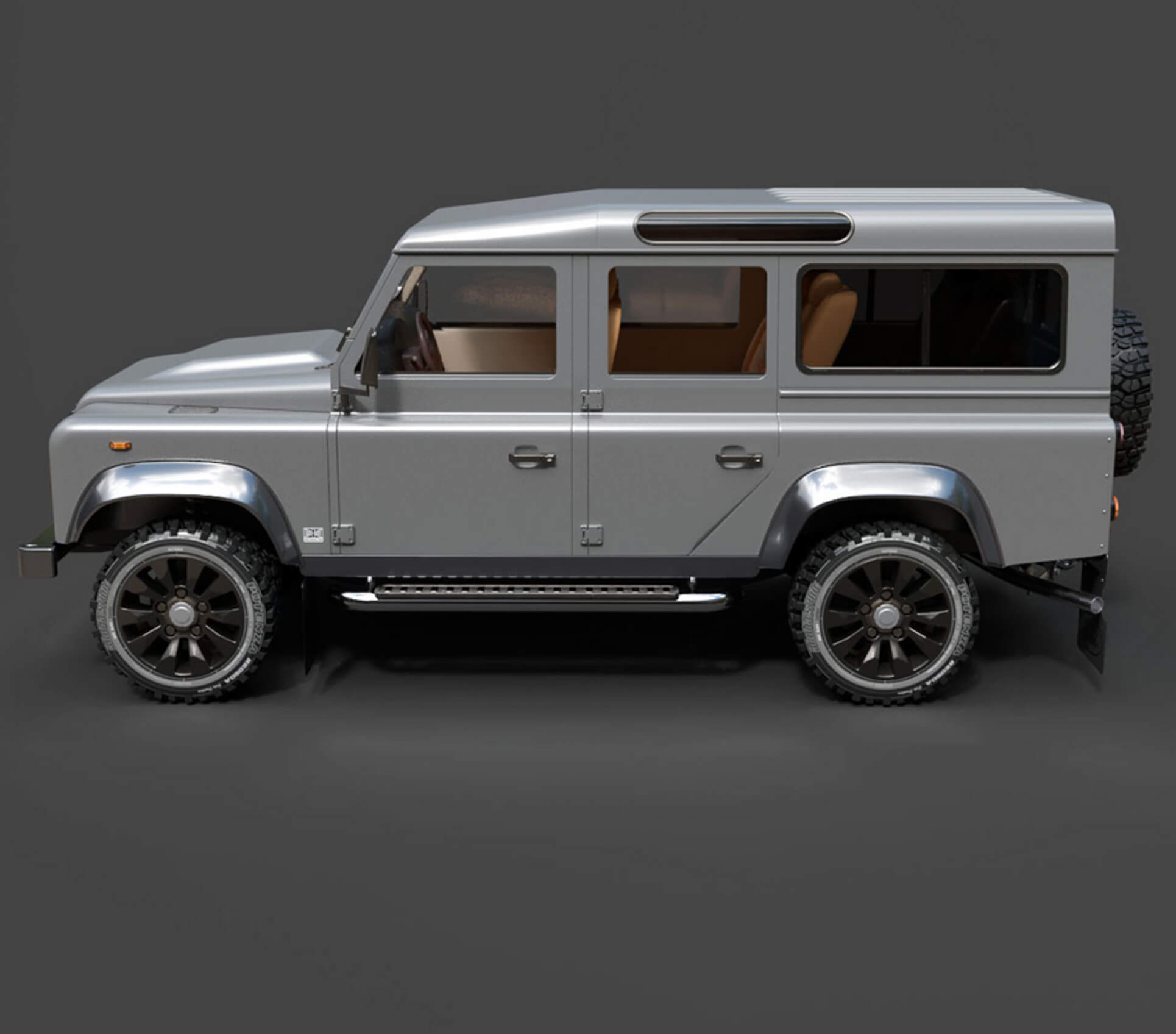 Land Rover Defender 3D Model