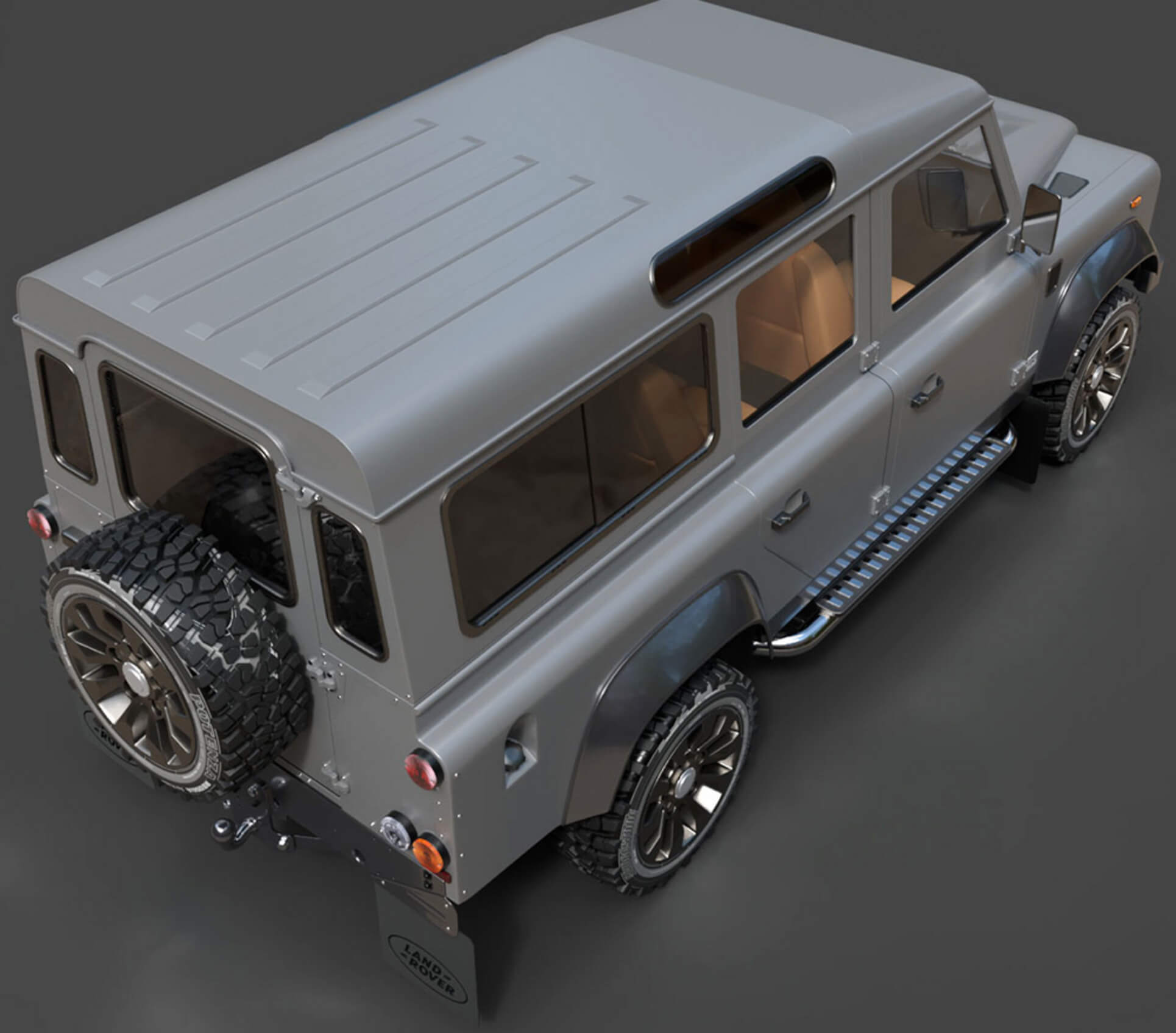 Land Rover Defender 3D Model