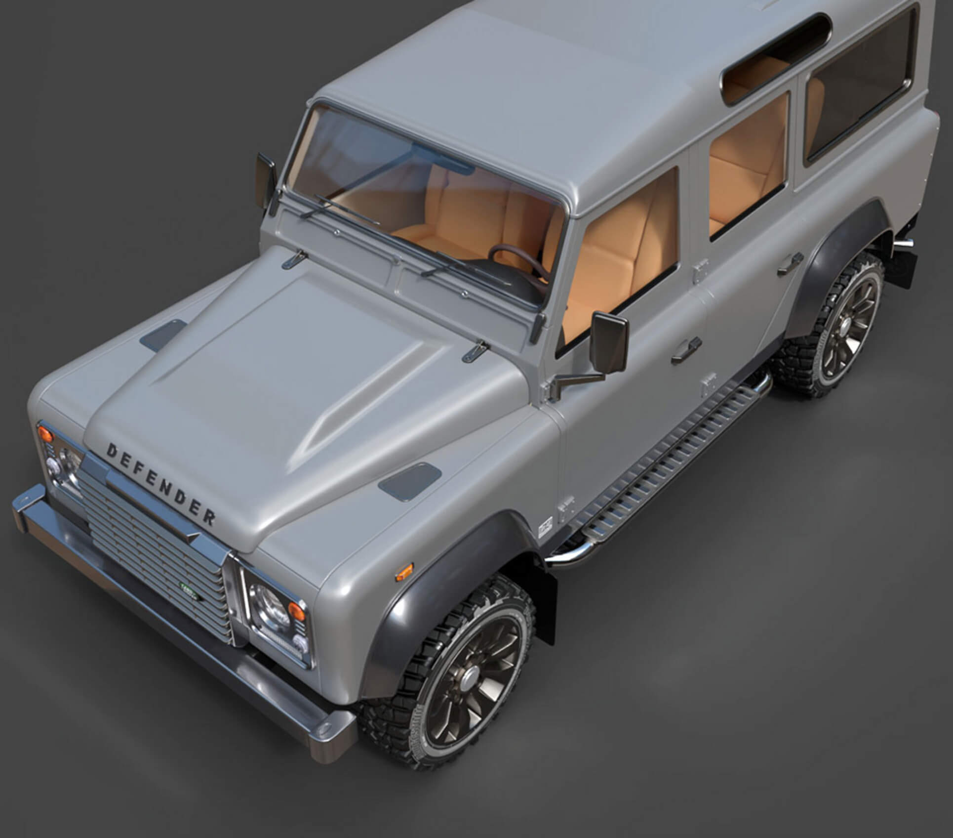 Land Rover Defender 3D Model