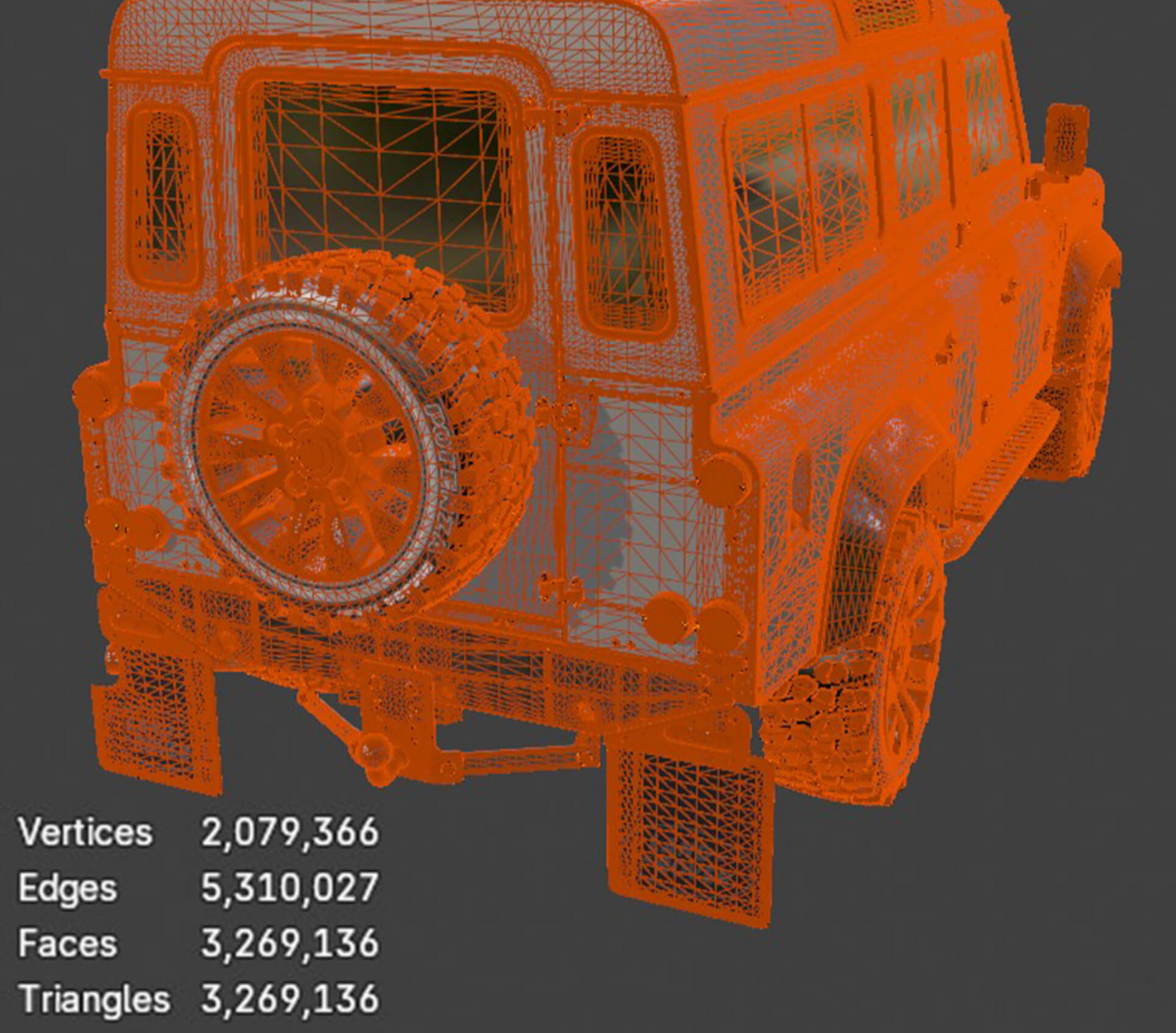Land Rover Defender 3D Model