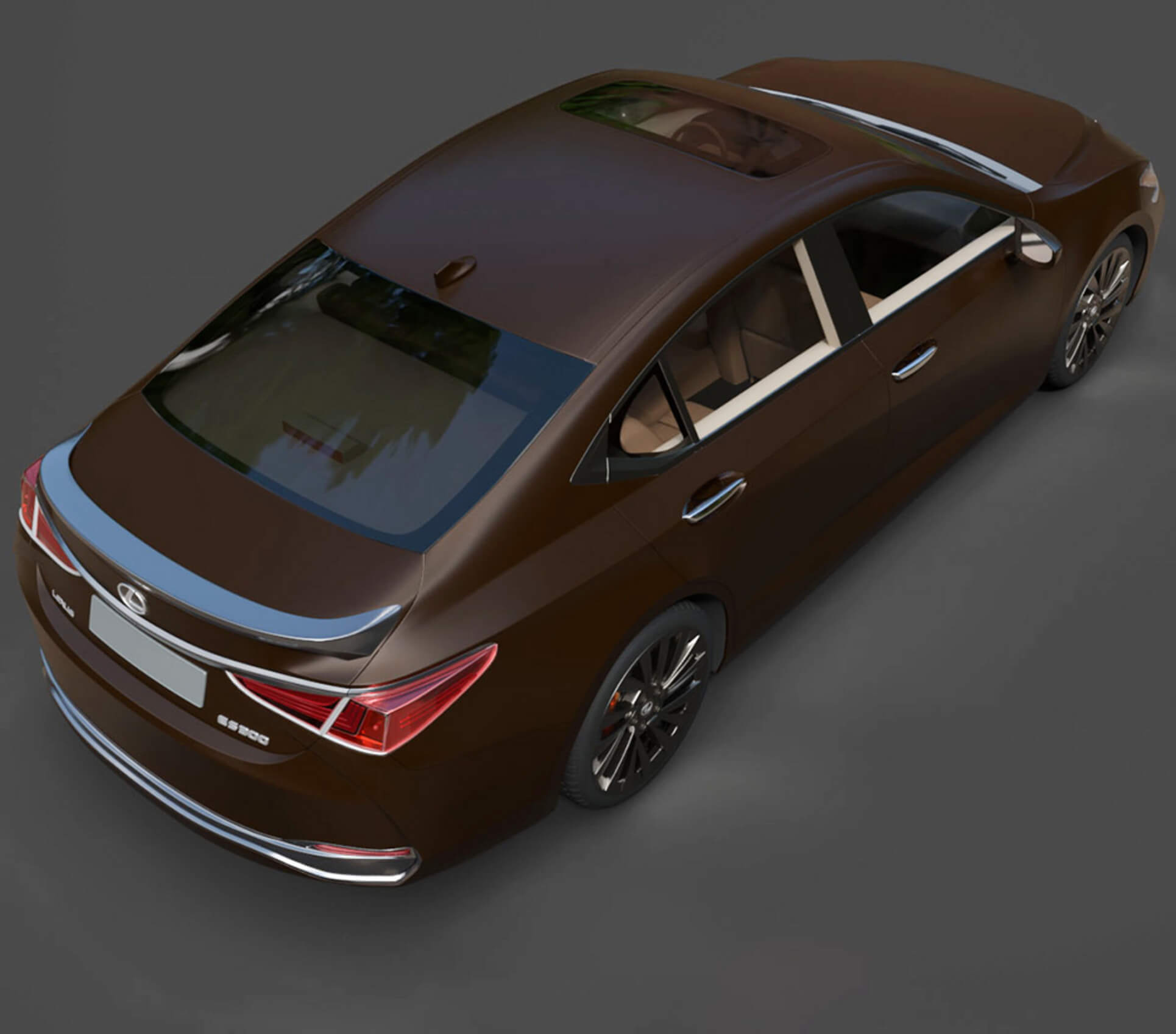 Lexus ES 300 - Detailed Production-Ready 3D Asset 3D Model