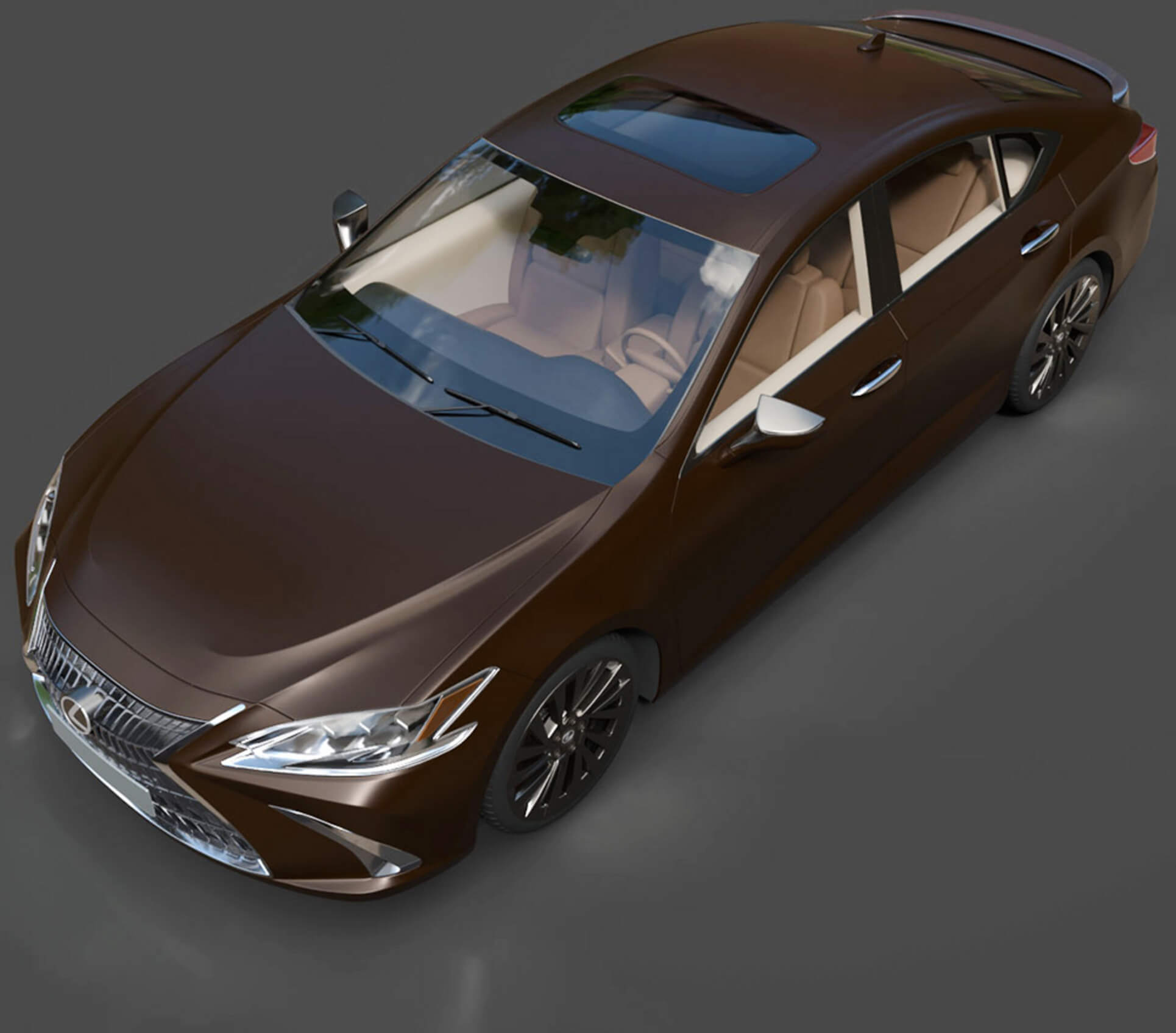 Lexus ES 300 - Detailed Production-Ready 3D Asset 3D Model