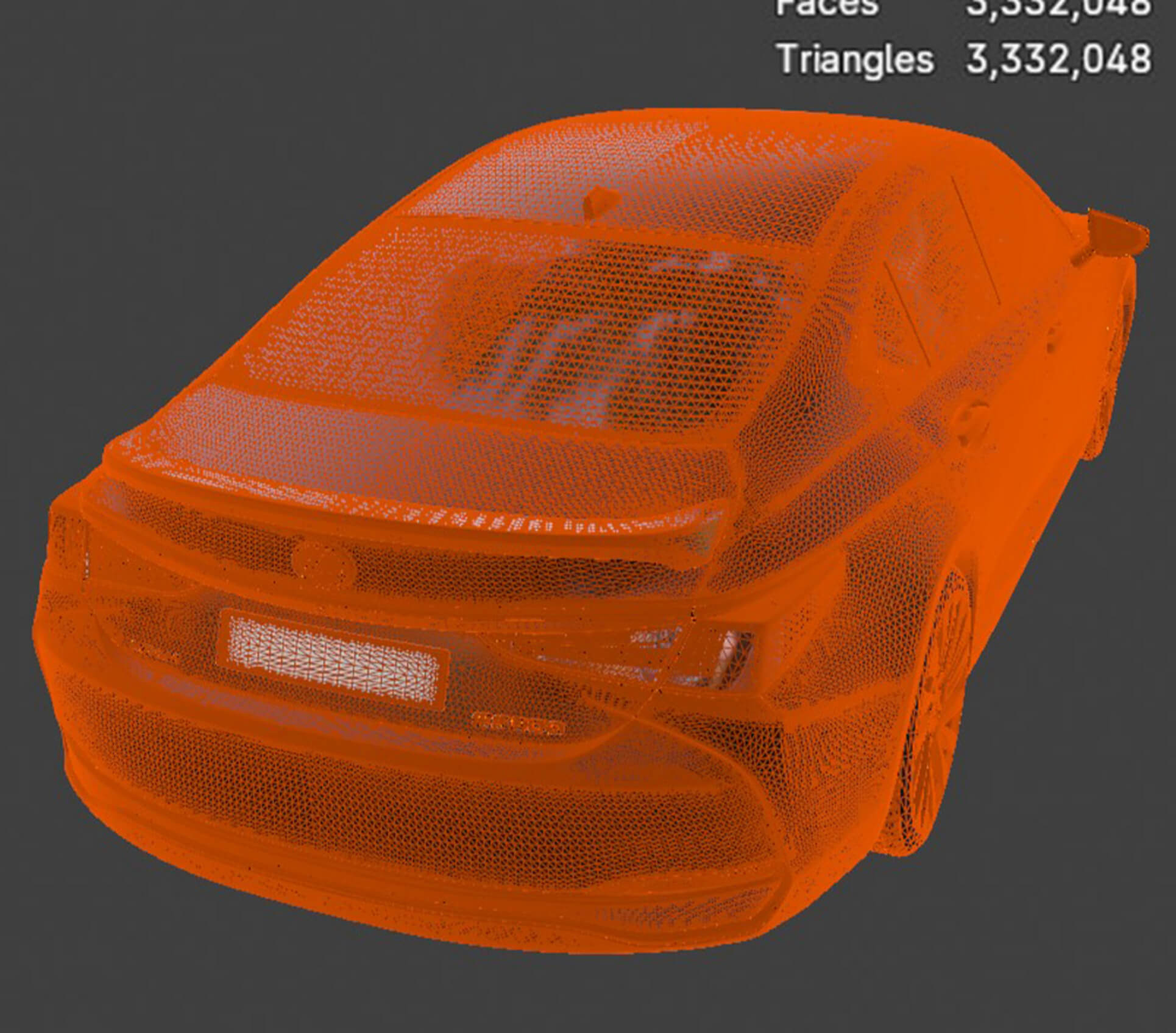 Lexus ES 300 - Detailed Production-Ready 3D Asset 3D Model