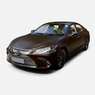 Lexus ES 300 - Detailed Production-Ready 3D Asset