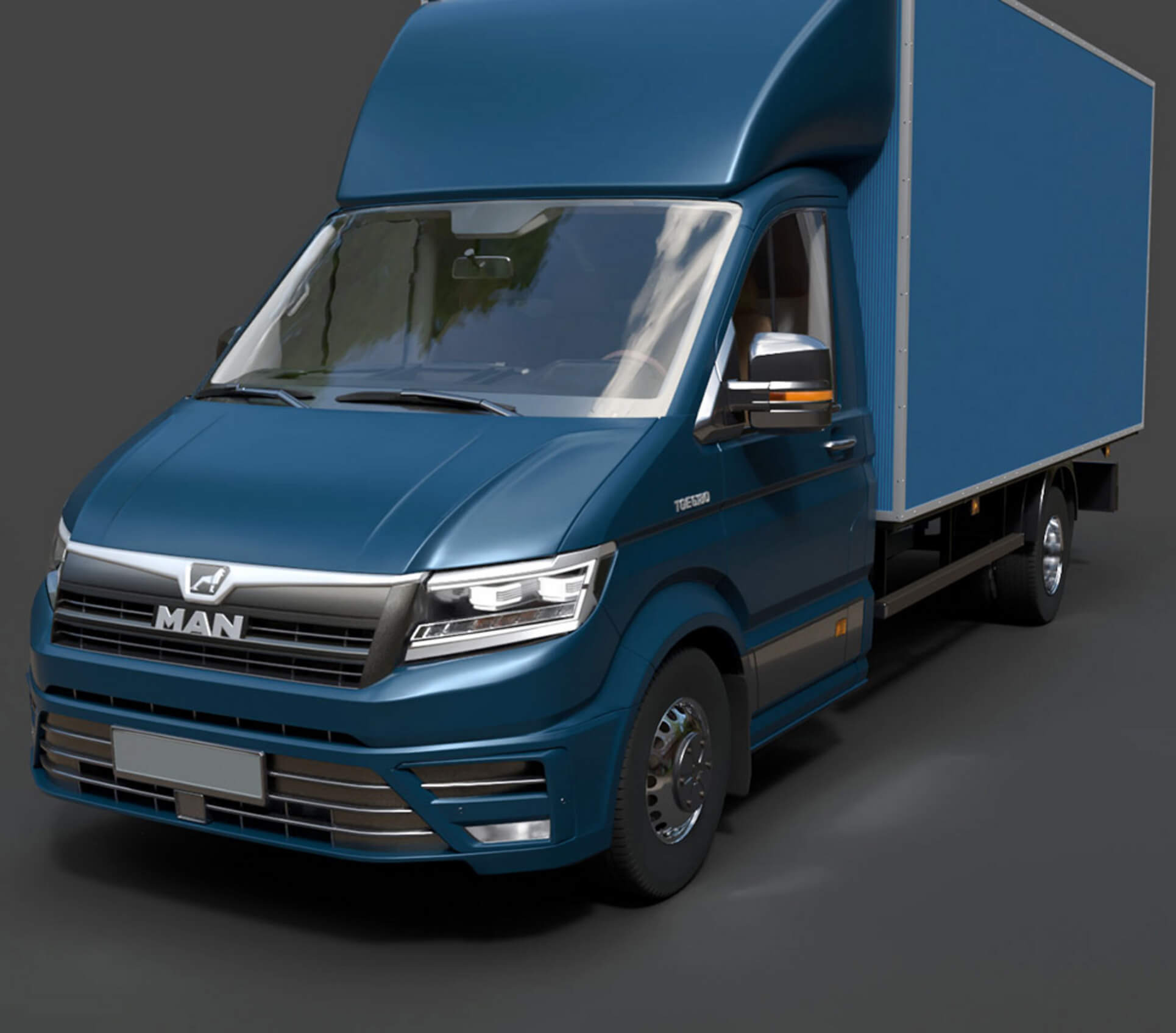 MAN Isothermal Cargo Van Detailed Production-Ready 3D Assemb 3D Model