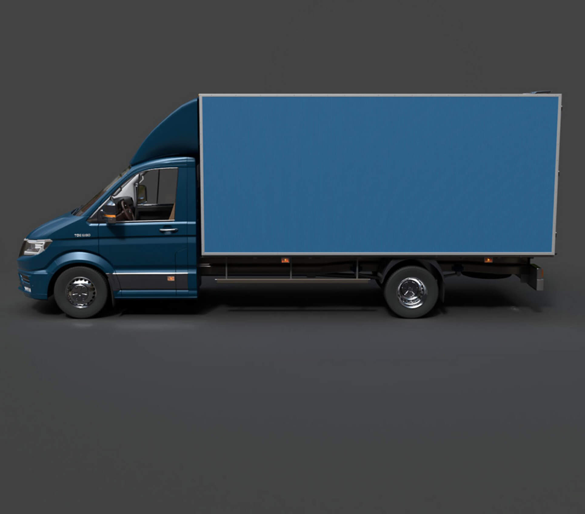 MAN Isothermal Cargo Van Detailed Production-Ready 3D Assemb 3D Model