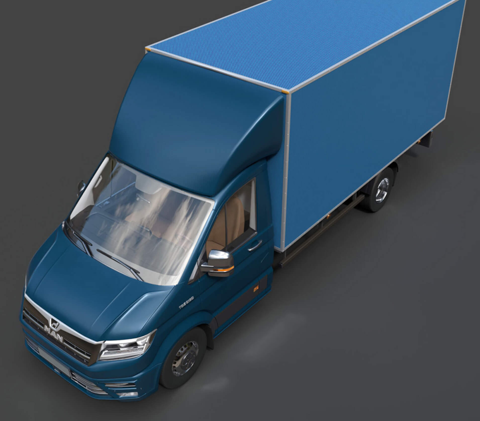 MAN Isothermal Cargo Van Detailed Production-Ready 3D Assemb 3D Model