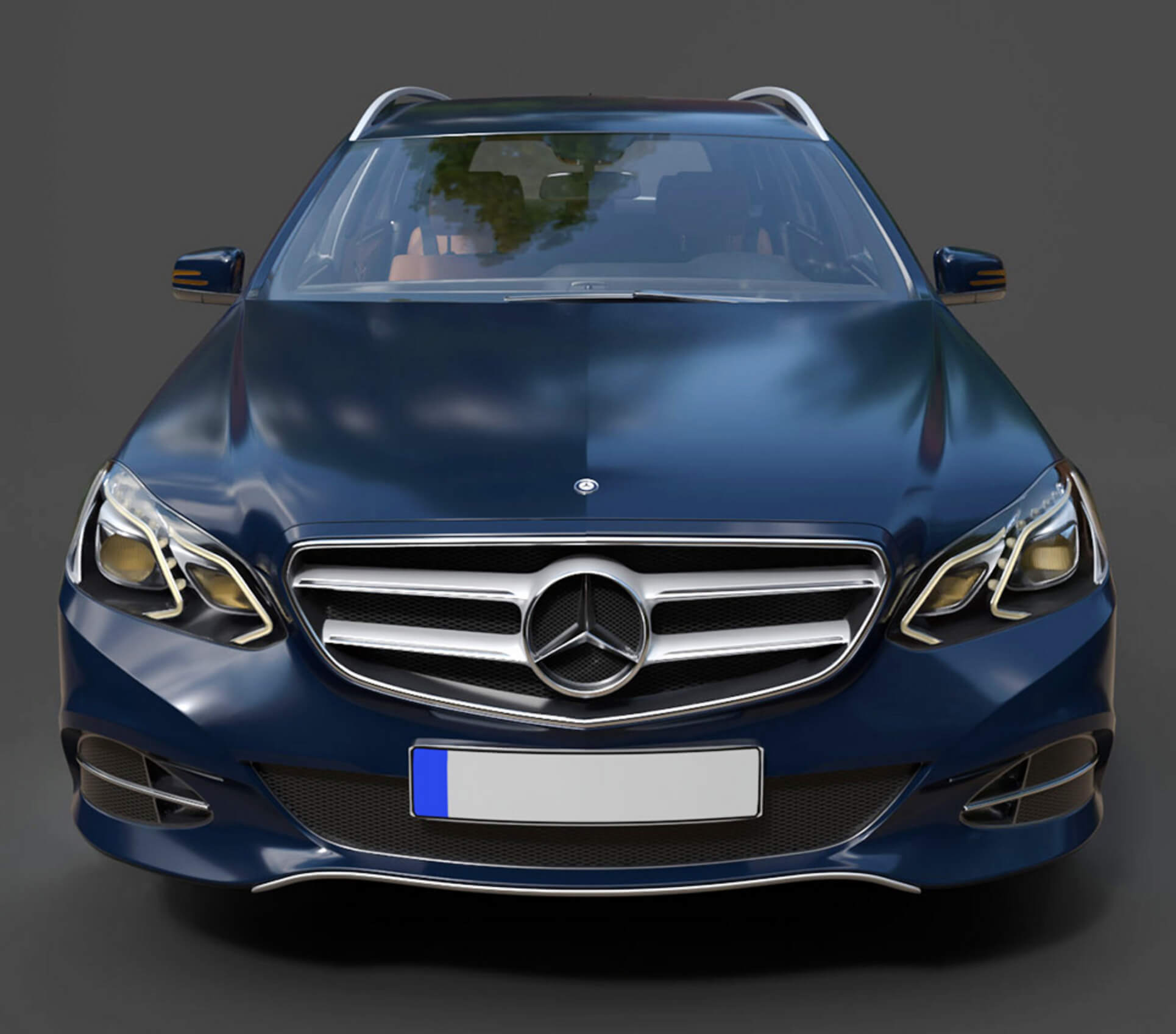 Mercedes-Benz E-Class Estate High-Poly 3D Model 3D Model