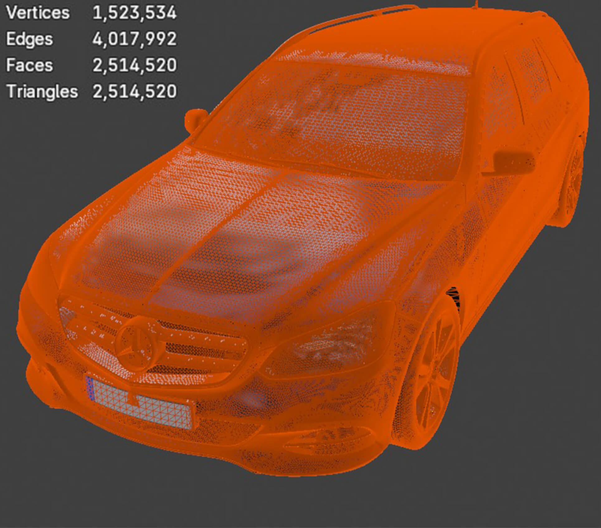 Mercedes-Benz E-Class Estate High-Poly 3D Model 3D Model