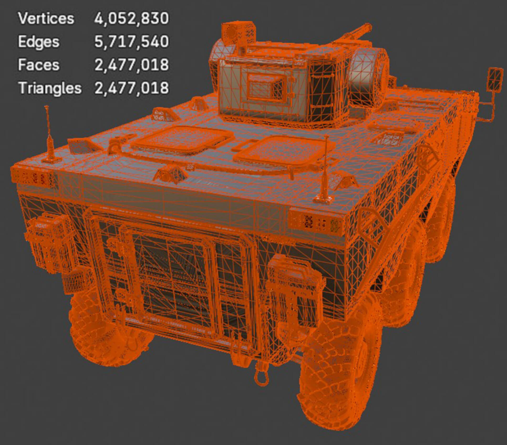 Military Vehicles - BTR Otaman - High-Poly 3D Model 3D Model