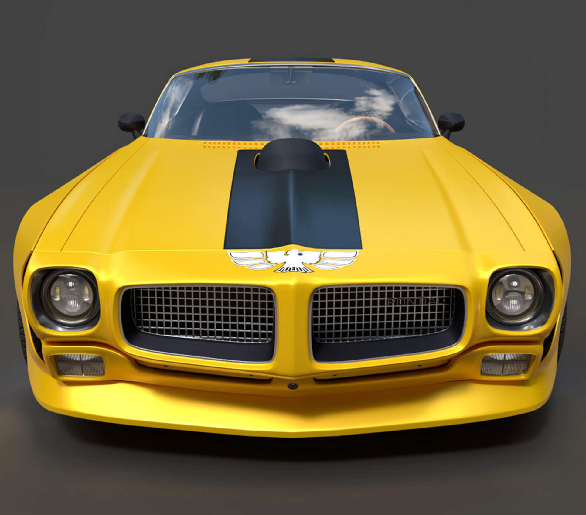 Pontiac Firebird Trans Am 1970 Custom/Tuned 3D Model