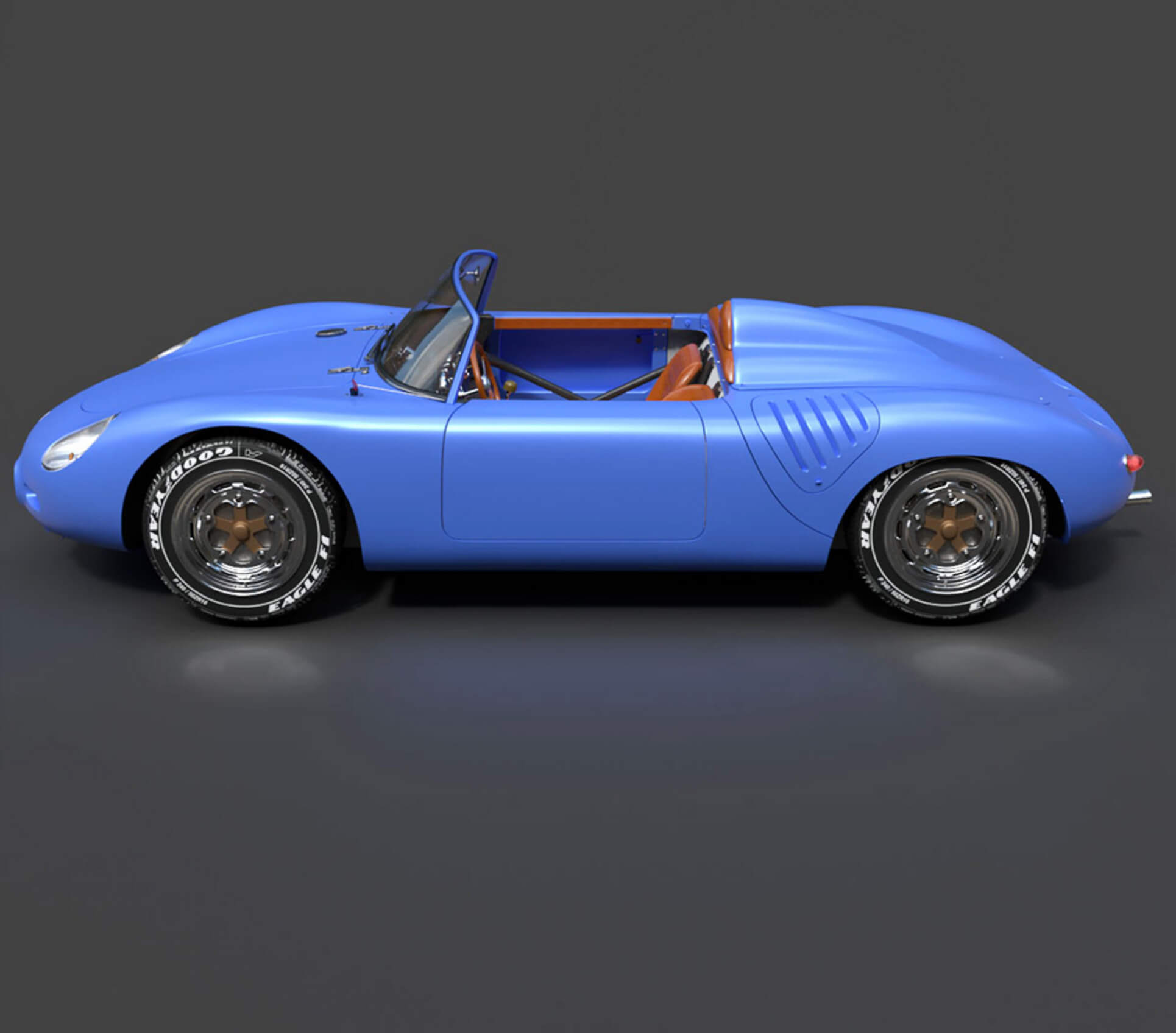 Porsche 718 Spyder RS - Detailed Production-Ready 3D Asset 3D Model