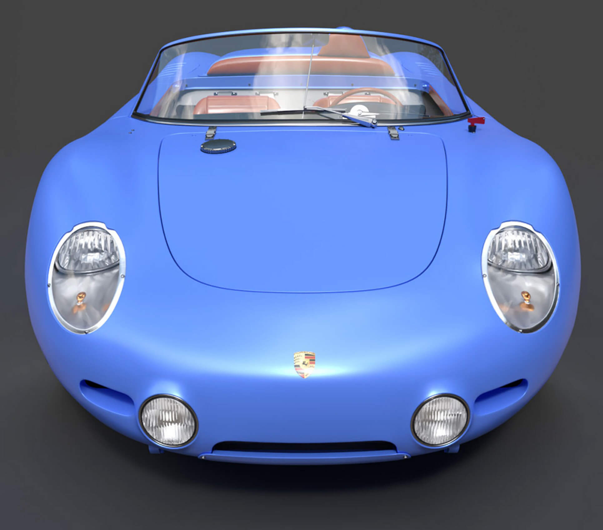 Porsche 718 Spyder RS - Detailed Production-Ready 3D Asset 3D Model