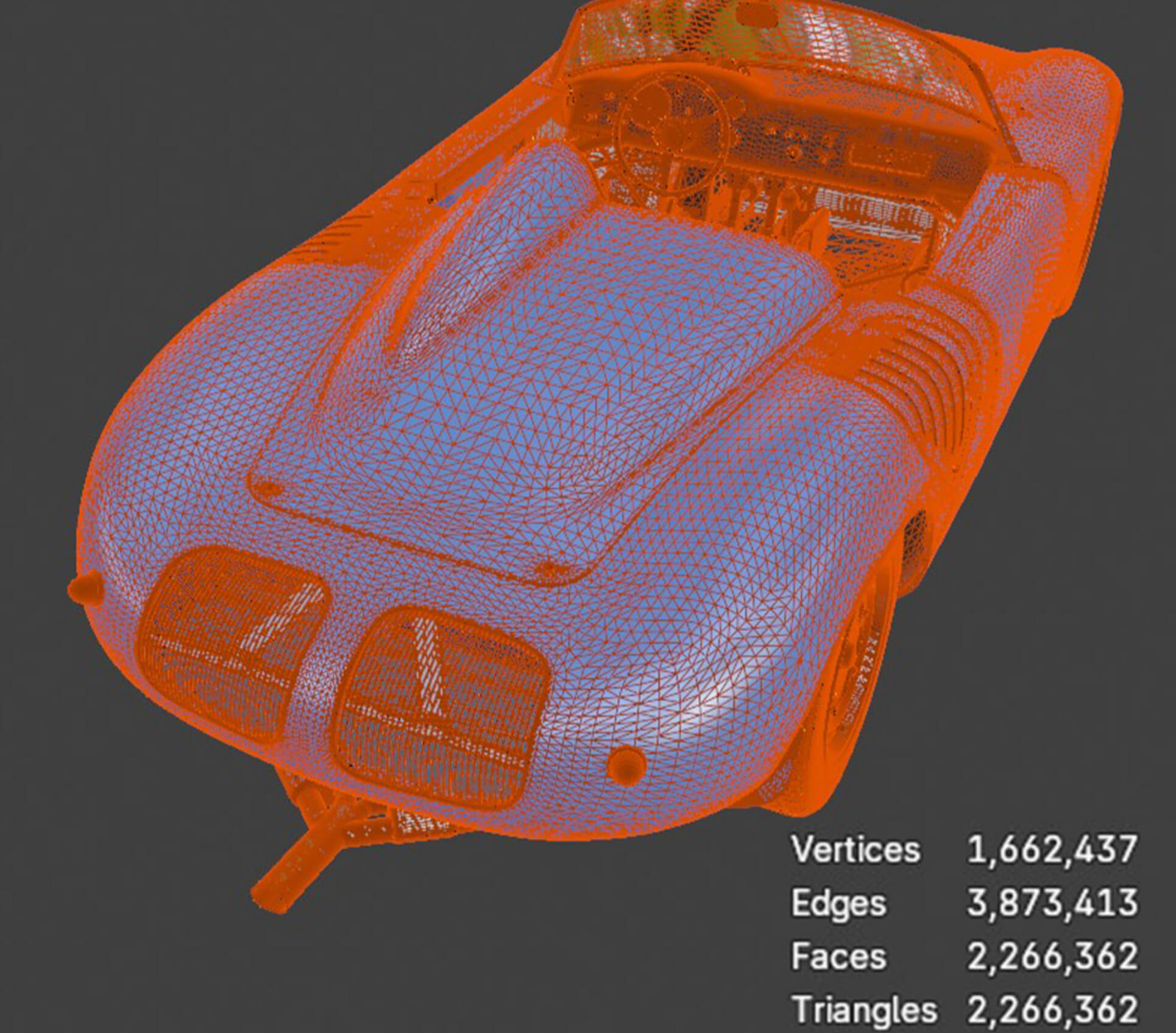 Porsche 718 Spyder RS - Detailed Production-Ready 3D Asset 3D Model
