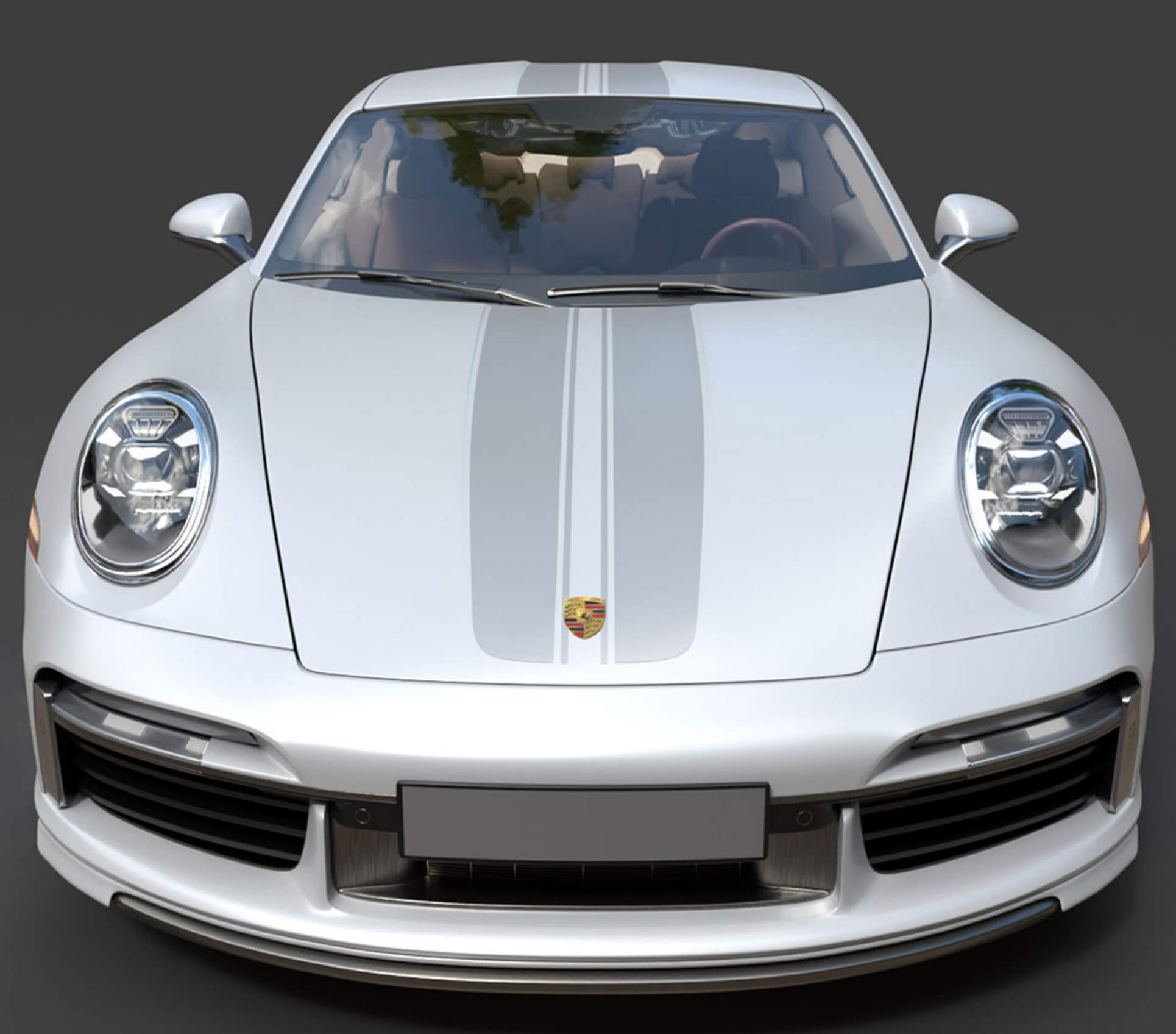 Porsche 911 Sport Classic High-Performance Sports Car High 3D Model