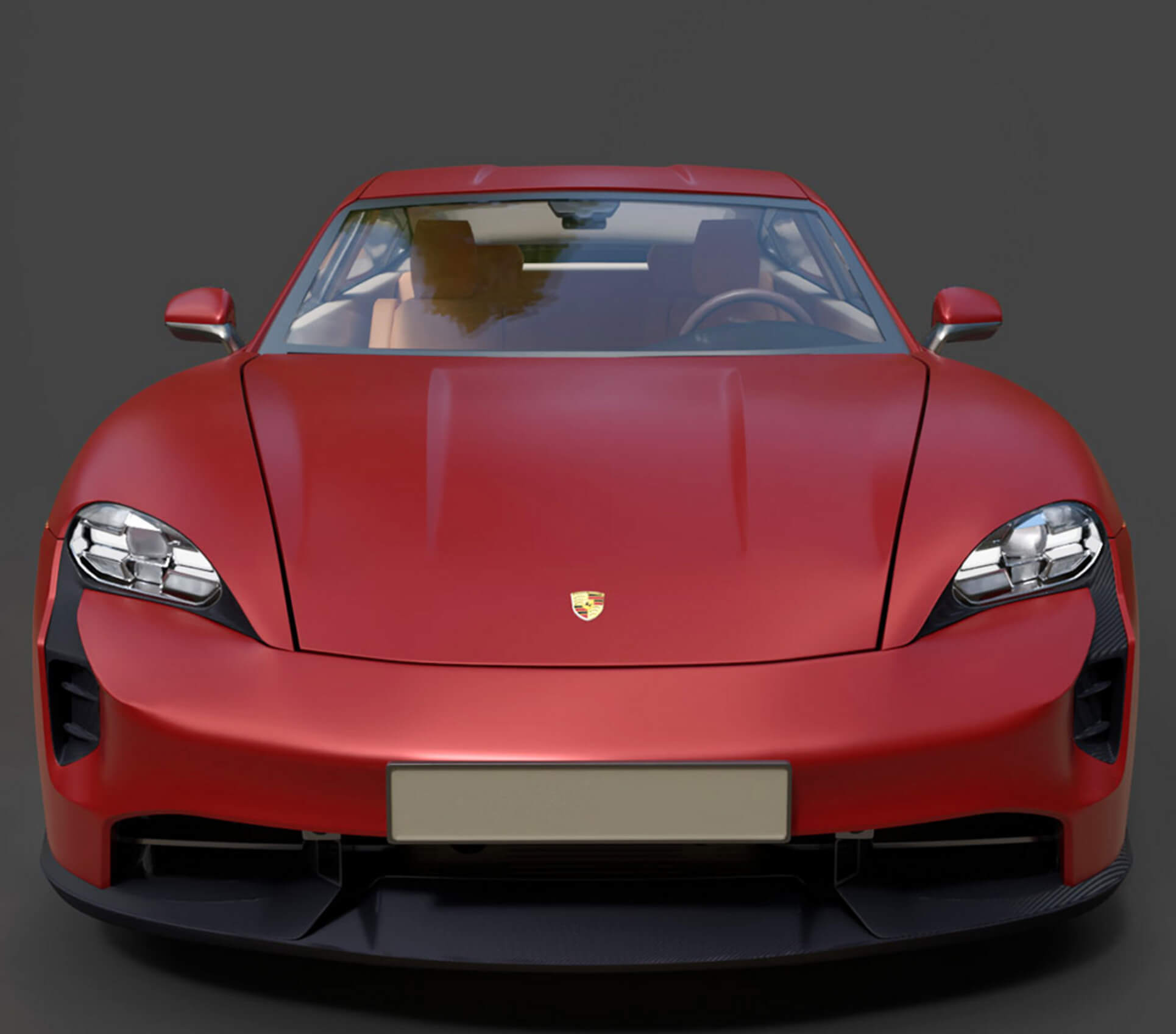 Porsche Taycan GTS High-Poly 3D Model 3D Model