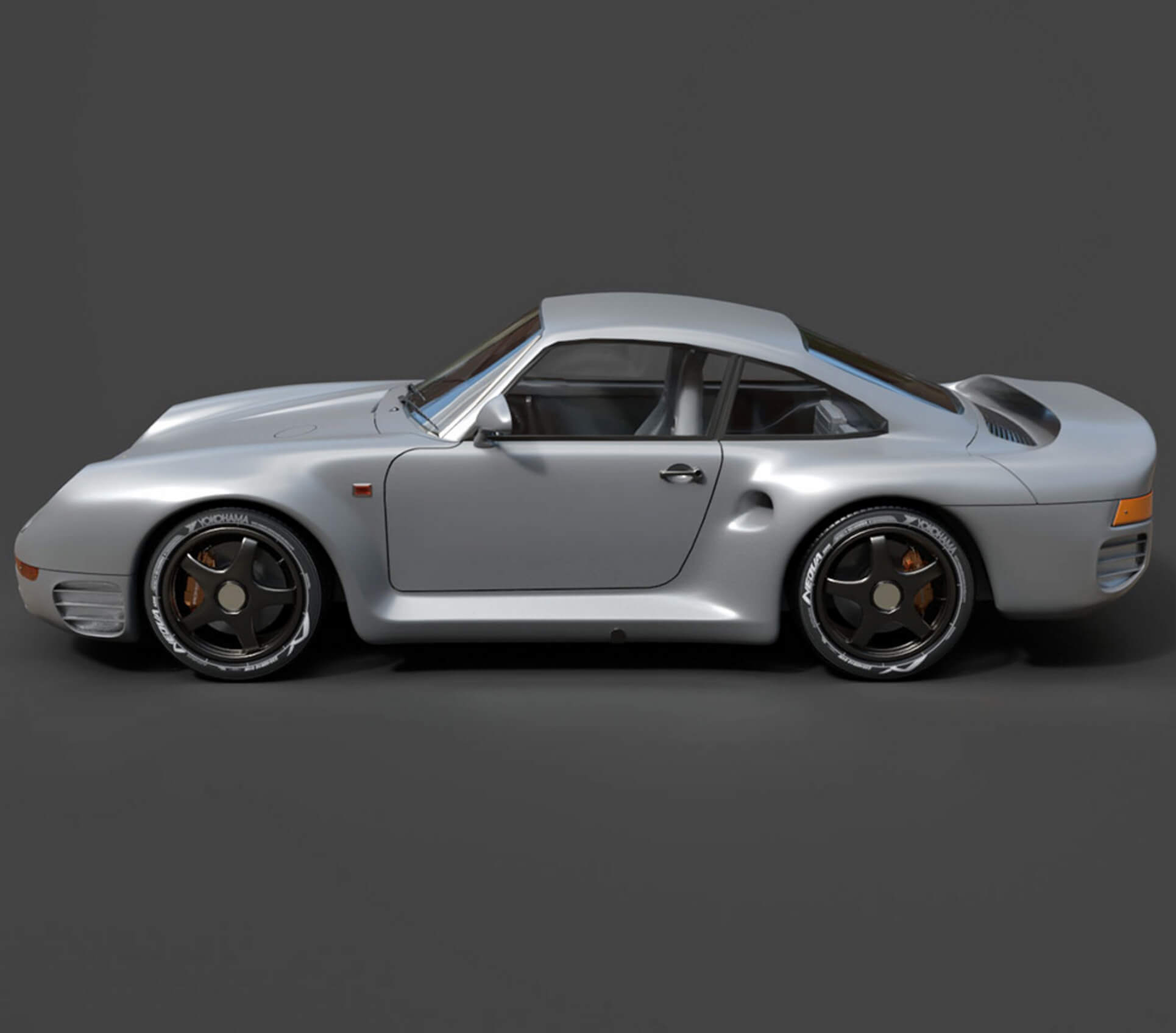 Sports Cars Porsche 959 High Poly 3D Model 3D Model