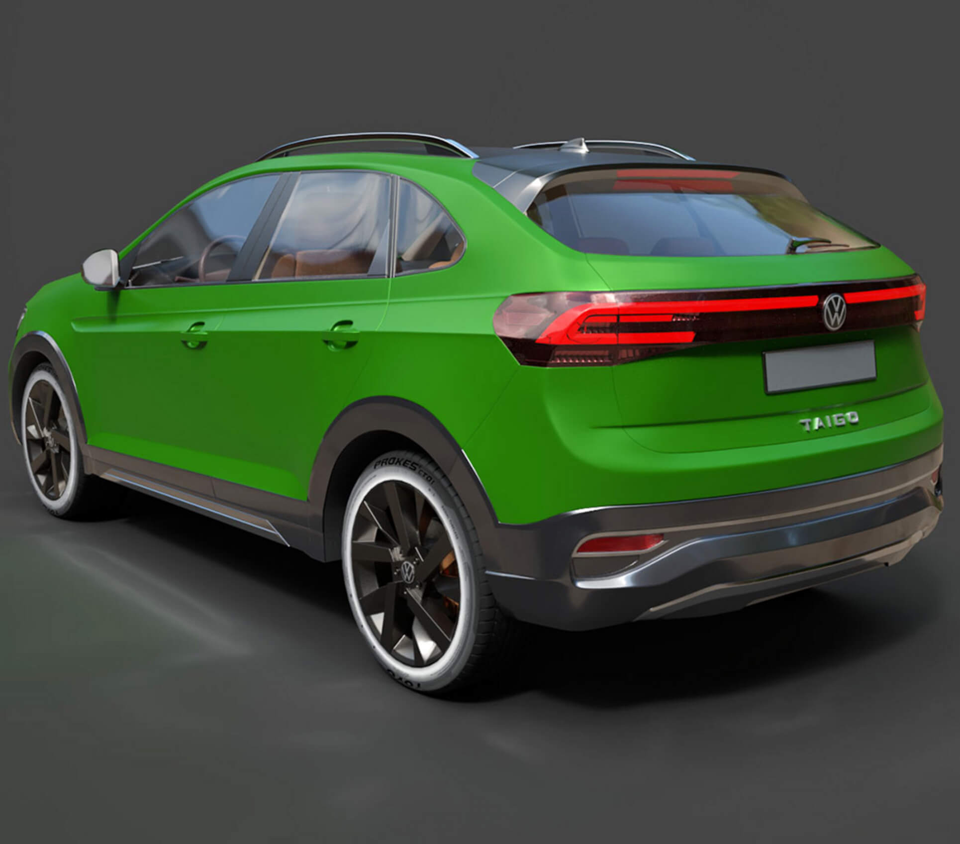 Volkswagen Taigo Crossover SUV - High-Poly 3D Model 3D Model