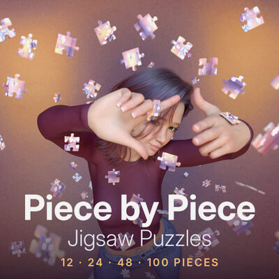 Piece by Piece Jigsaw Puzzles for DAZ3D