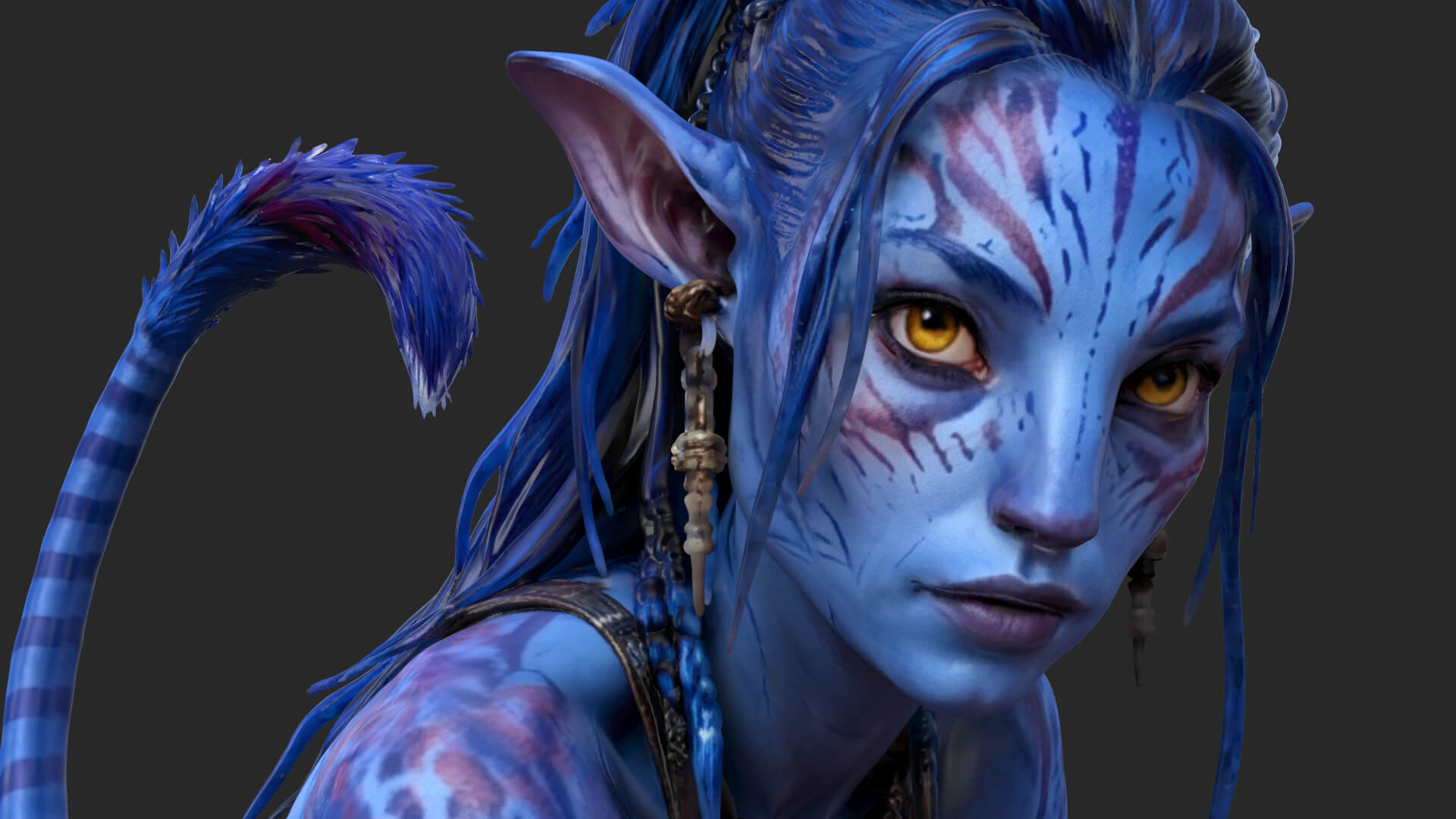 Fantasy Creature Avatar High-Detail 3d Model 3D Model