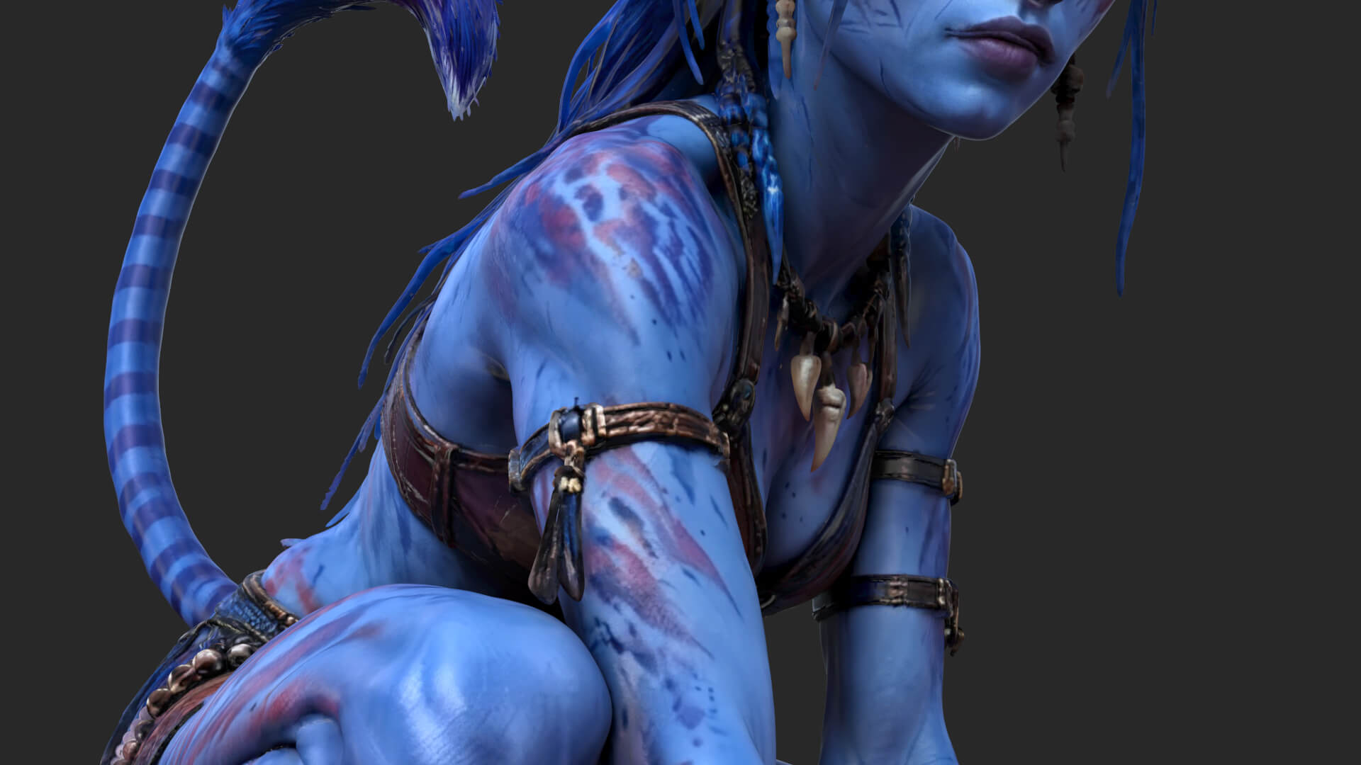 Fantasy Creature Avatar High-Detail 3d Model 3D Model