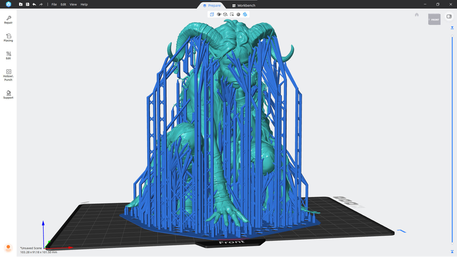 Girl Fantasy Demon High-Detail 3D Model 3D Model