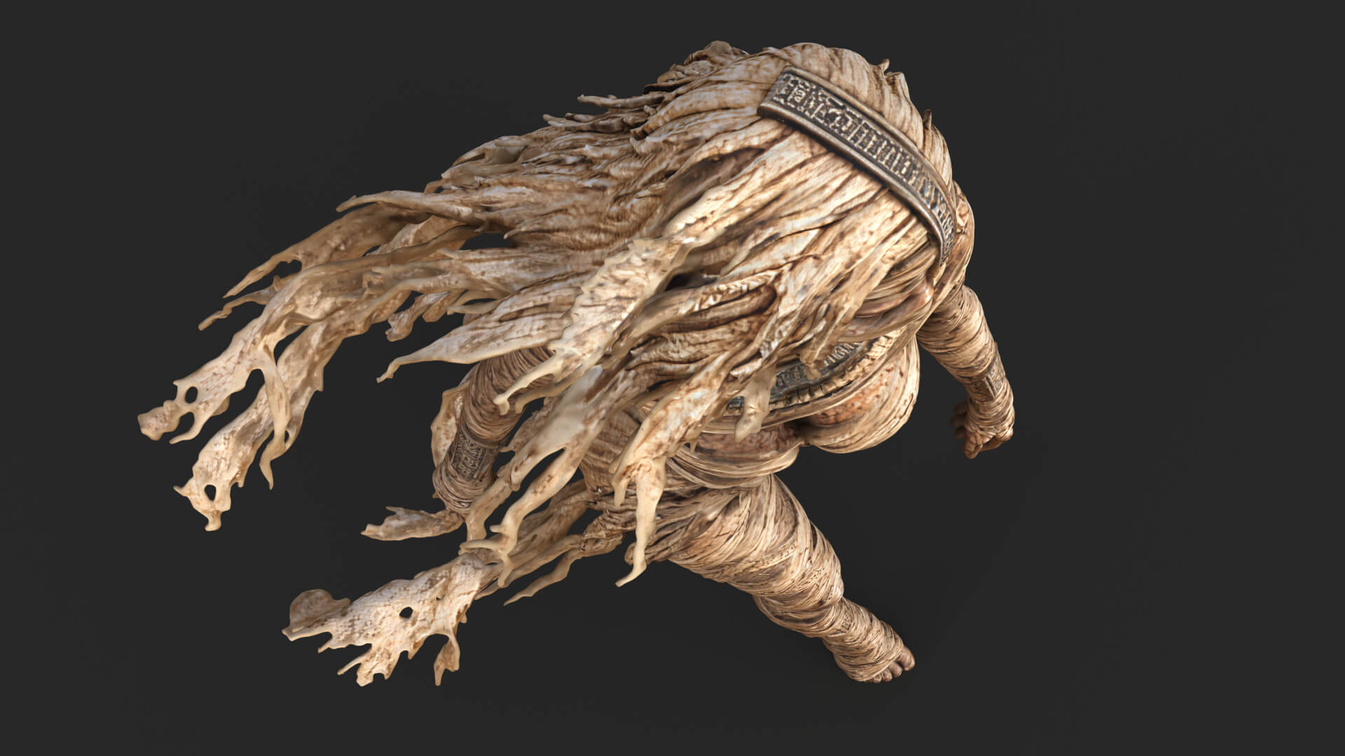 Sensual Mummy High-Detail 3D Model 3D Model