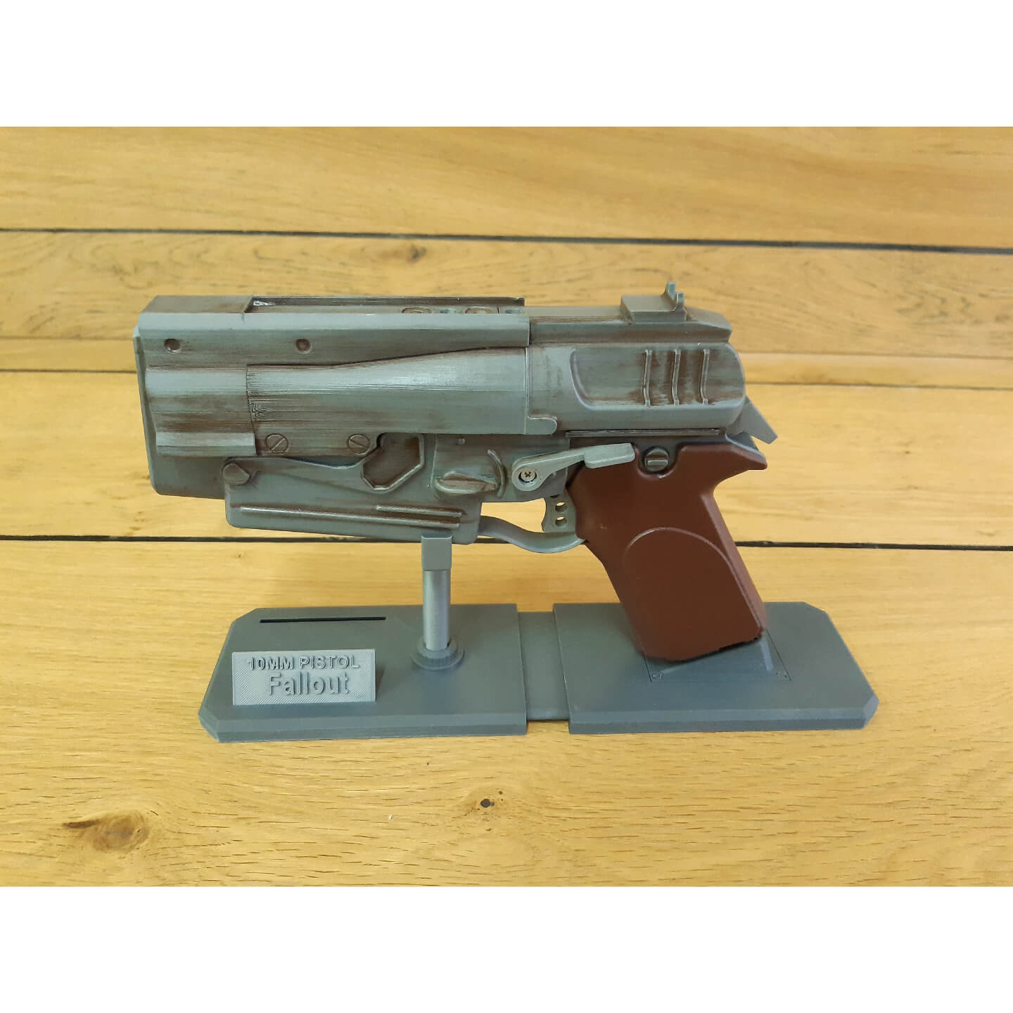Fallout 10mm Pistol - STL OBJ CAD Bundle - Commercial Use 3D Model