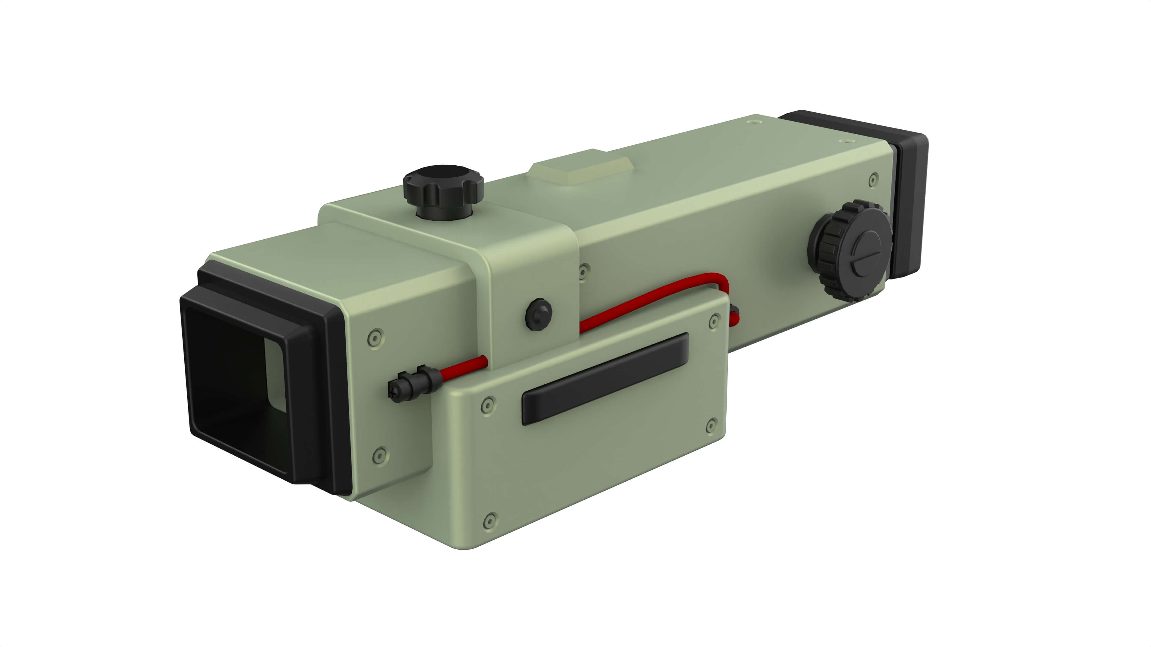 Fallout 10mm Pistol - STL OBJ CAD Bundle - Commercial Use 3D Model