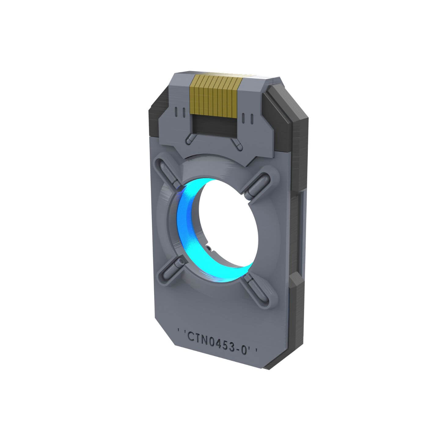 Halo Cortana Data Chip - STL OBJ CAD Bundle - Commercial Use 3D Model