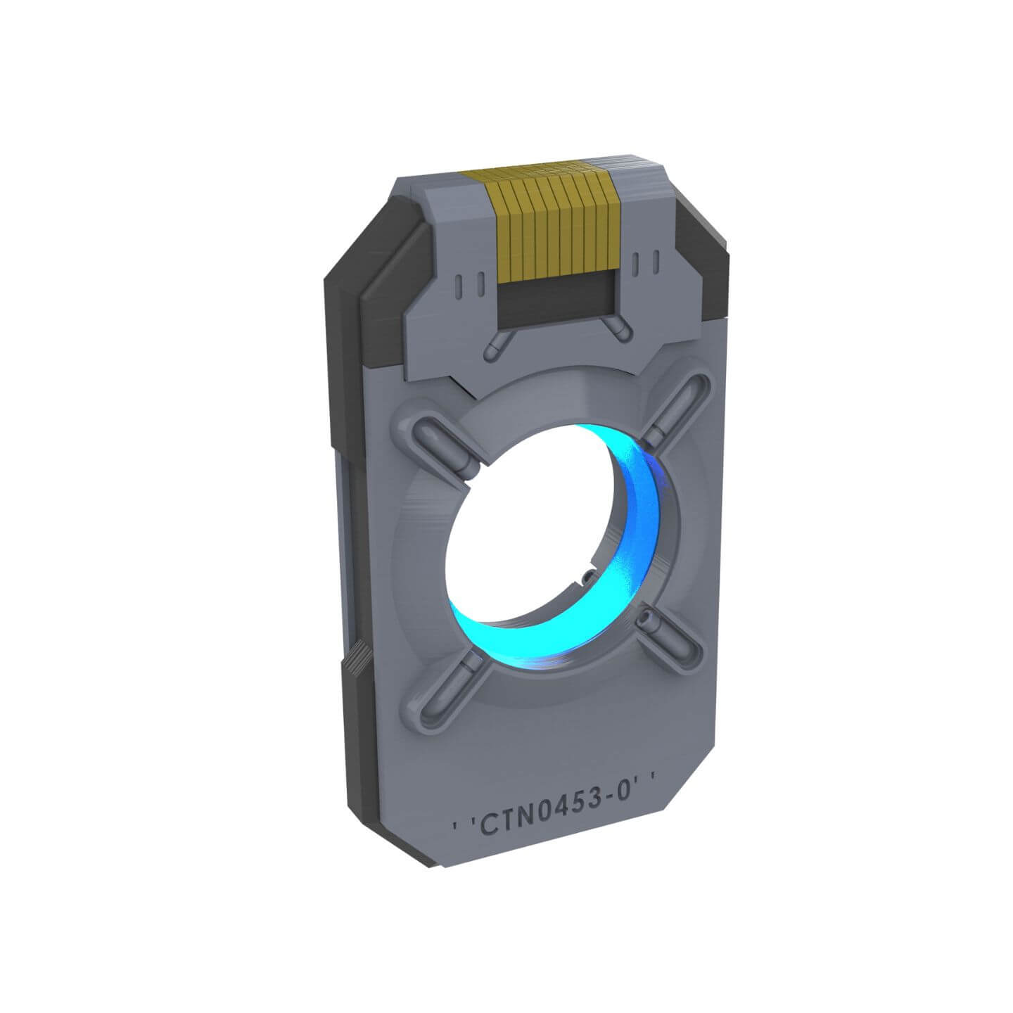 Halo Cortana Data Chip - STL OBJ CAD Bundle - Commercial Use 3D Model