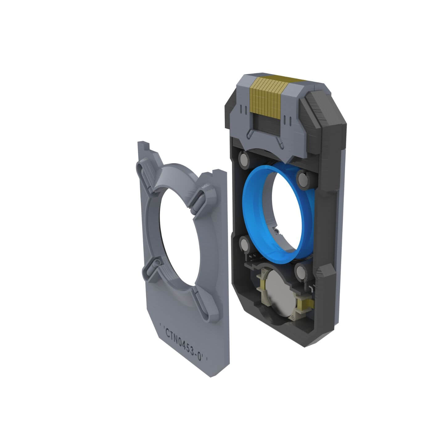 Halo Cortana Data Chip - STL OBJ CAD Bundle - Commercial Use 3D Model