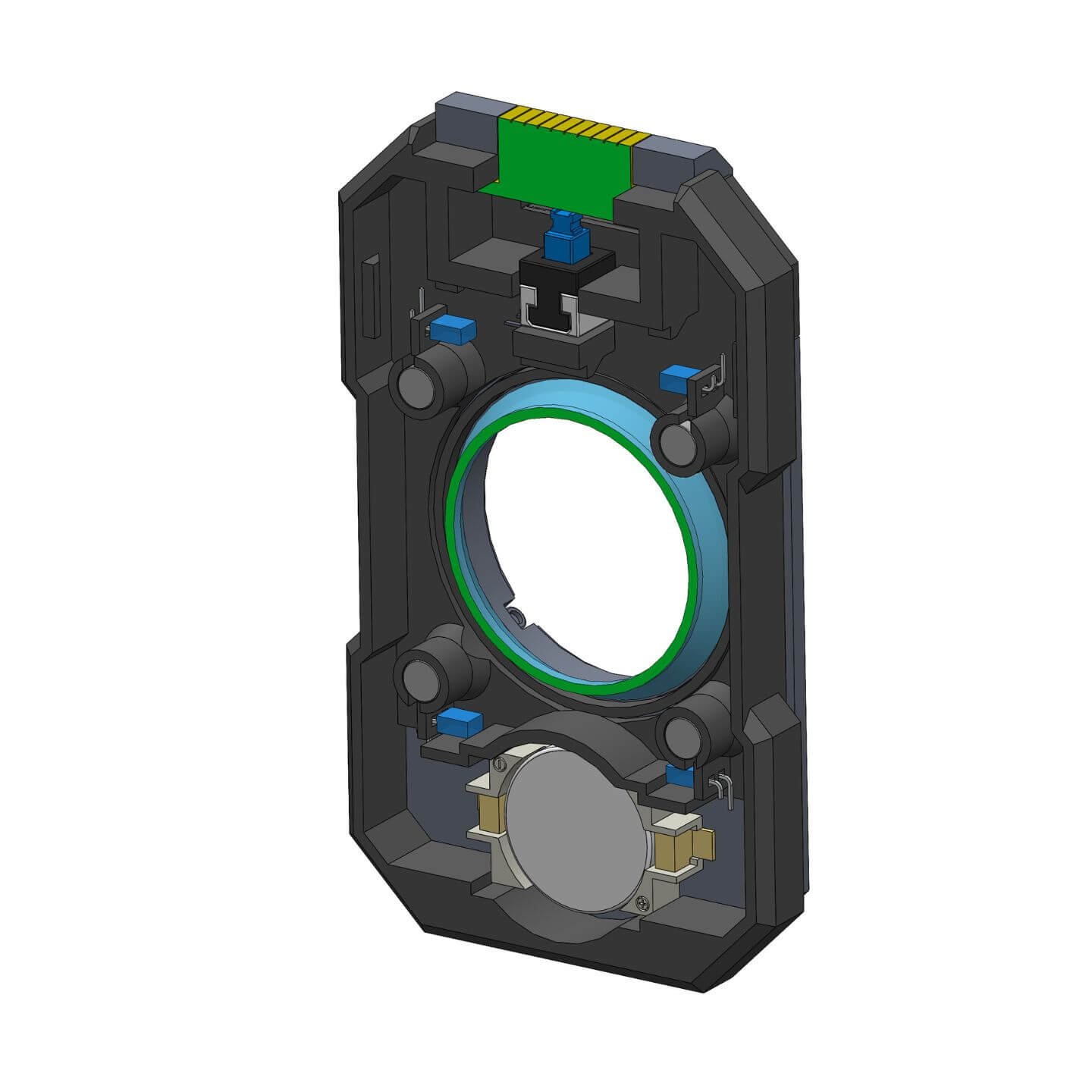 Halo Cortana Data Chip - STL OBJ CAD Bundle - Commercial Use 3D Model