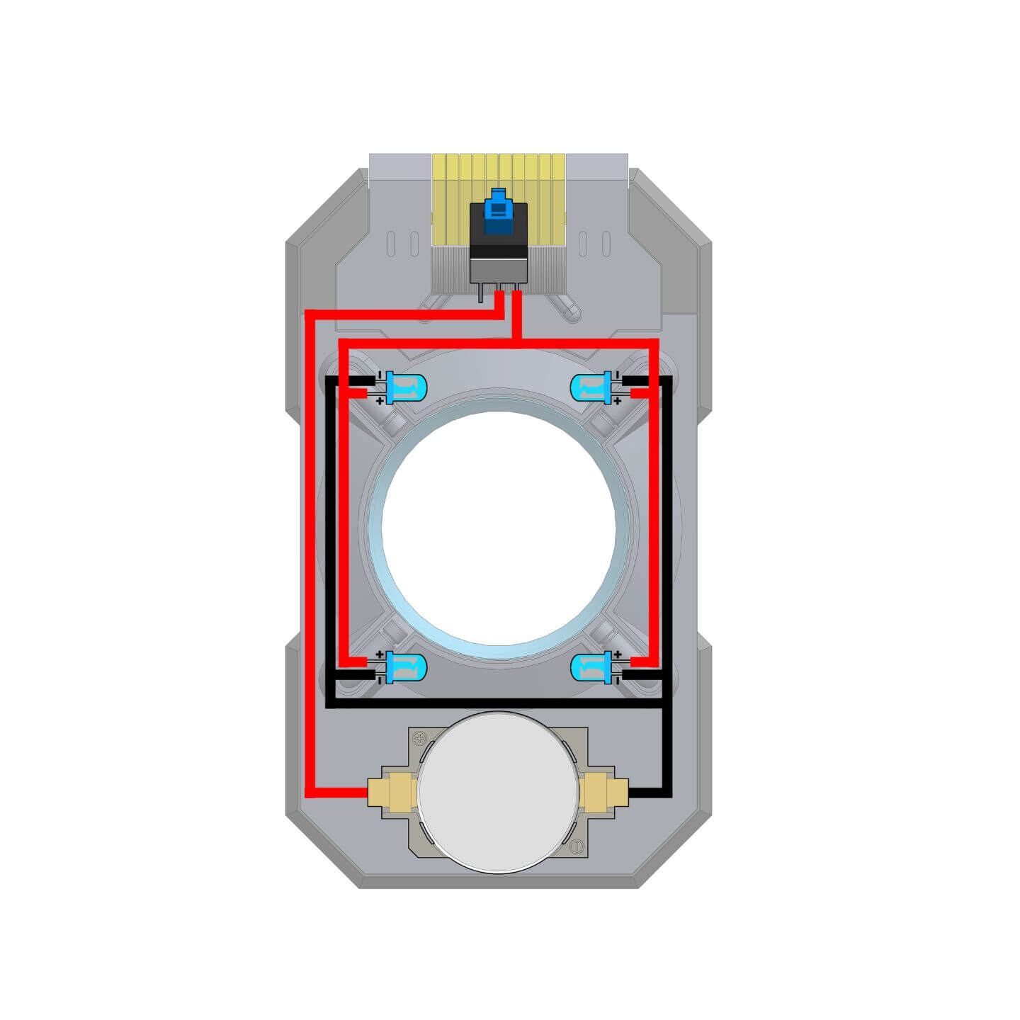 Halo Cortana Data Chip - STL OBJ CAD Bundle - Commercial Use 3D Model